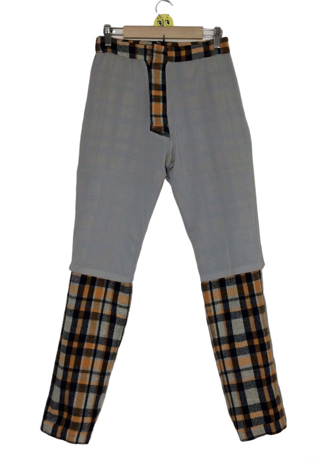 Jun Takahashi Vintage Undercover Checked Wool Wire Plaid Pants Punk Size S Size US 28 / EU 44 - 14 Thumbnail