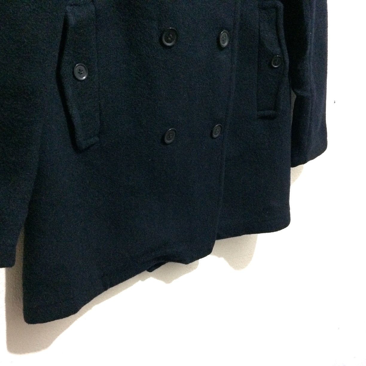 Kansai Yamamoto Vintage KANSAI JEANS duffle Coat Wool Bomber Jacket Size US L / EU 52-54 / 3 - 3 Thumbnail