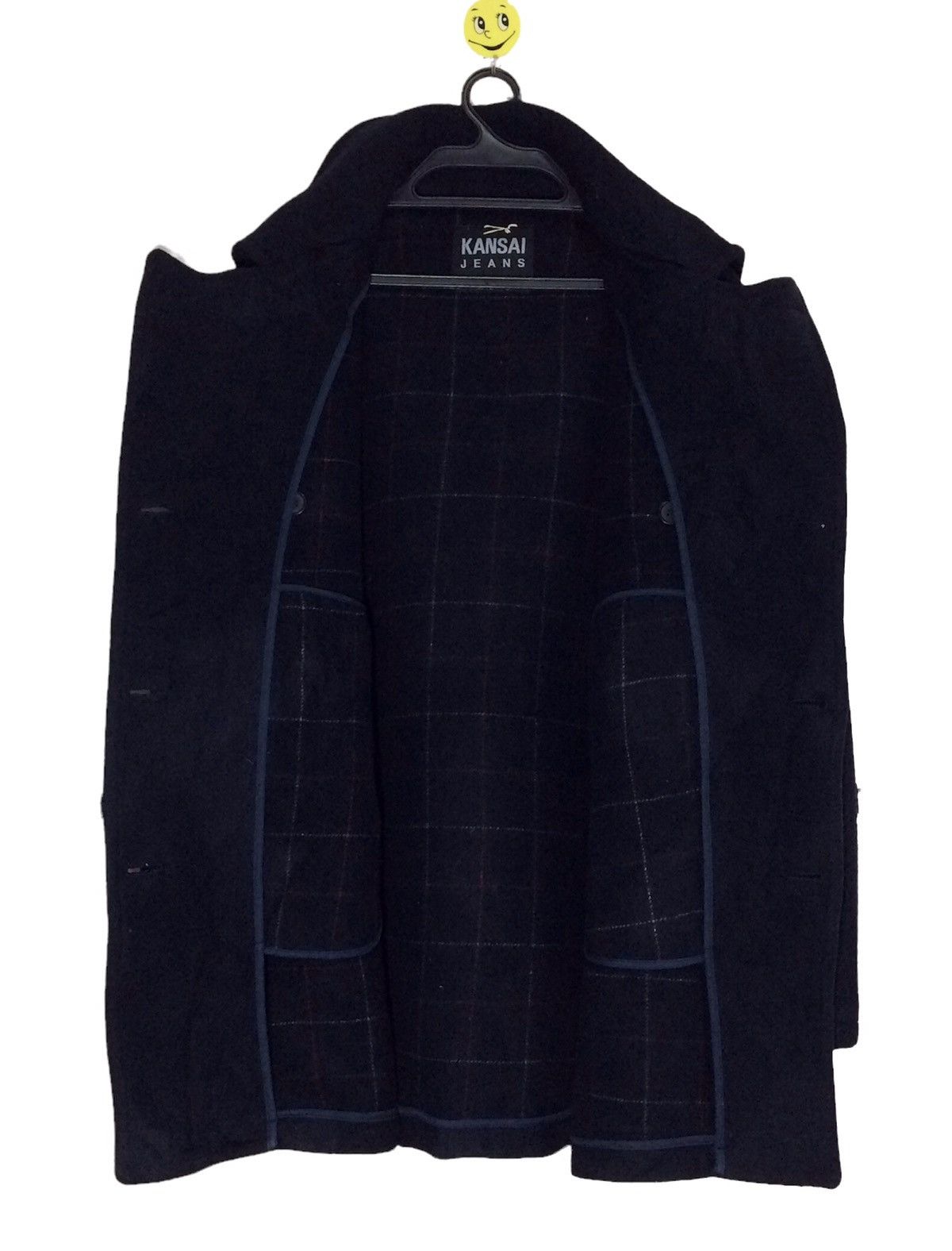Kansai Yamamoto Vintage KANSAI JEANS duffle Coat Wool Bomber Jacket Size US L / EU 52-54 / 3 - 5 Thumbnail