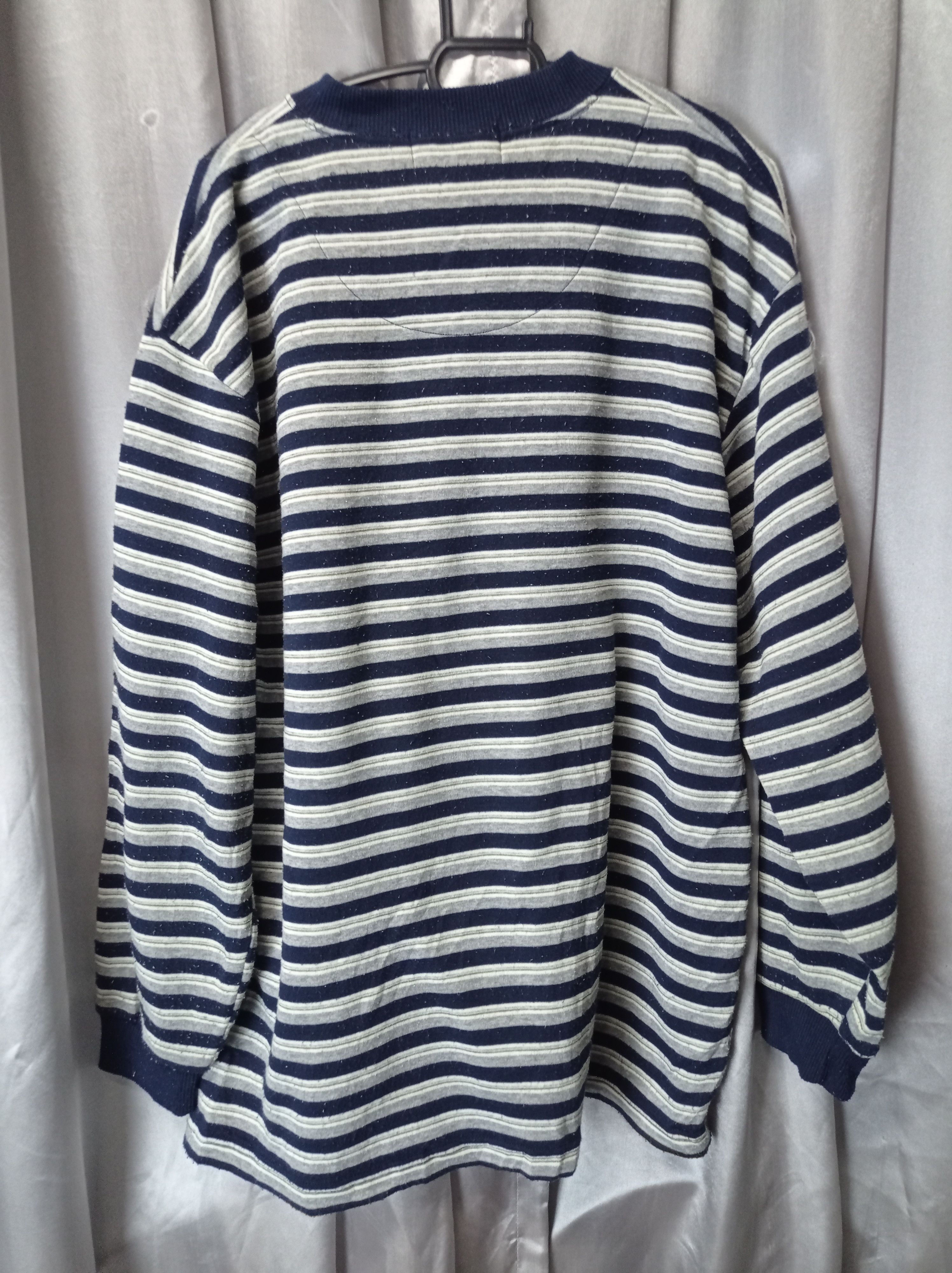 Designer × Japanese Brand Retro Sweatshirt by Dolce Mara Italy ❌ vintage Size US L / EU 52-54 / 3 - 2 Thumbnail