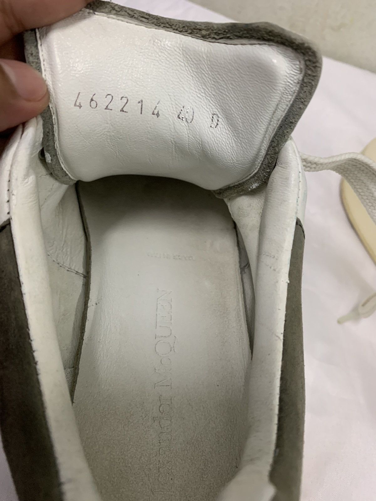 Alexander McQueen 🖤 Alexander McQueen Low Top sneakers/Shoes Size US 6.5 / EU 39-40 - 8 Thumbnail