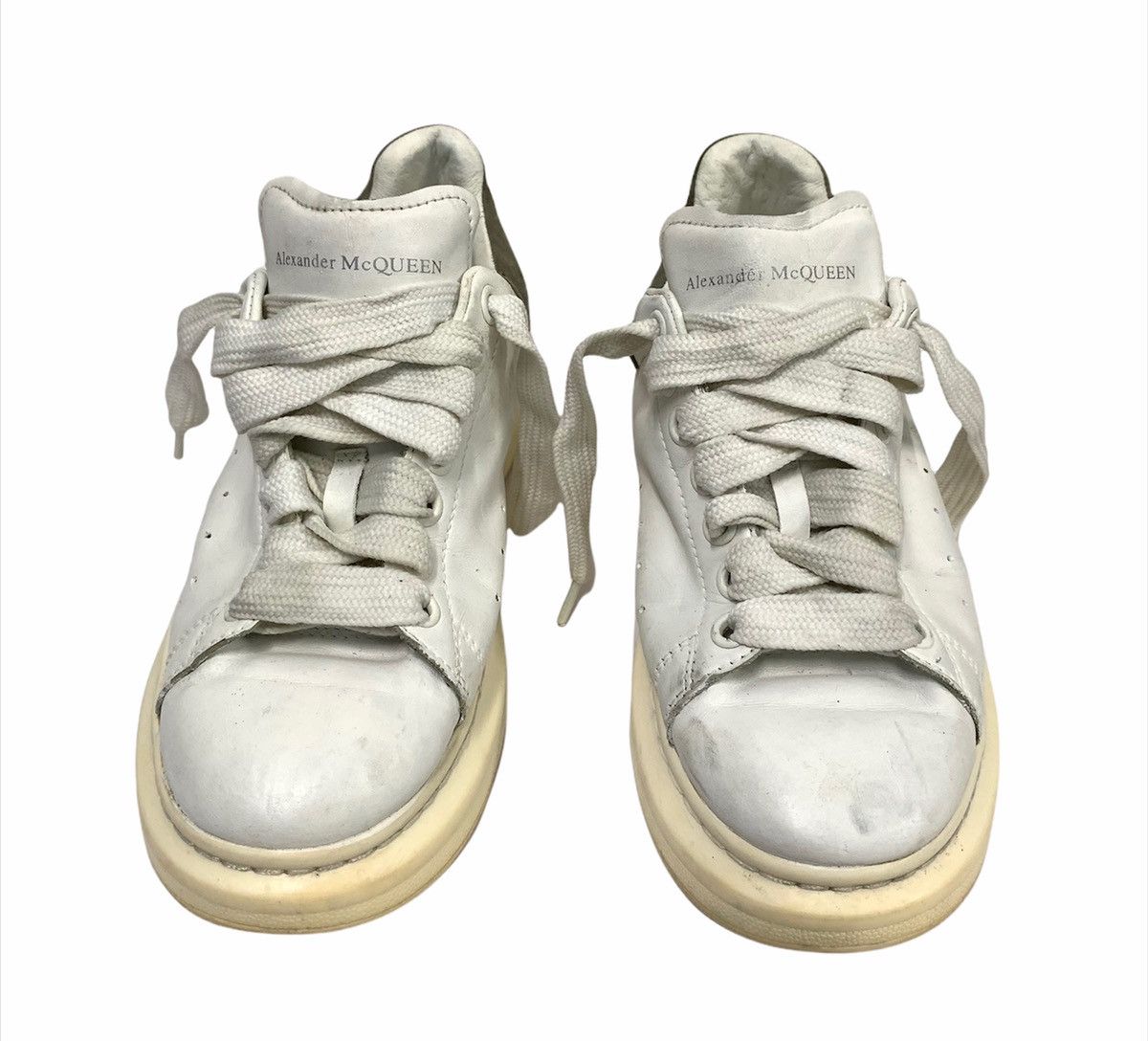 Alexander McQueen 🖤 Alexander McQueen Low Top sneakers/Shoes Size US 6.5 / EU 39-40 - 2 Thumbnail