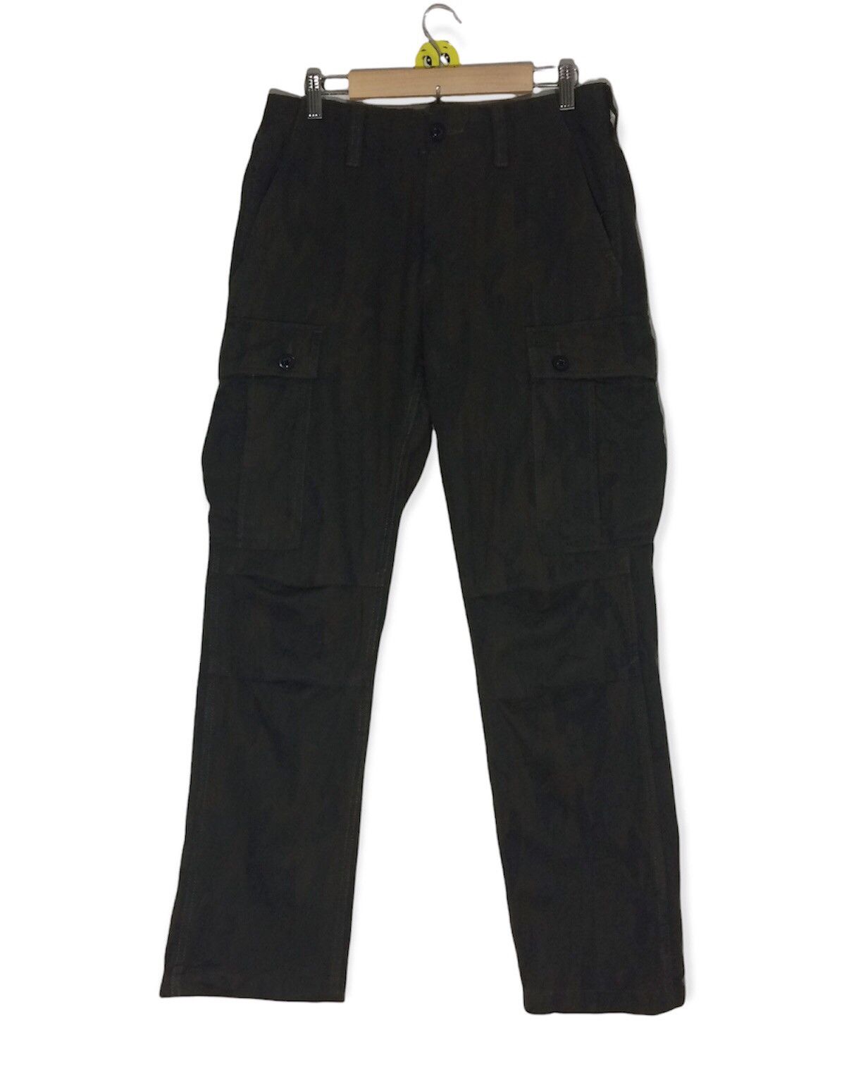 Japanese Brand × Numbers Vintage Cargo Pants Wool Camo Back Number Size M Size US 31 - 1 Thumbnail