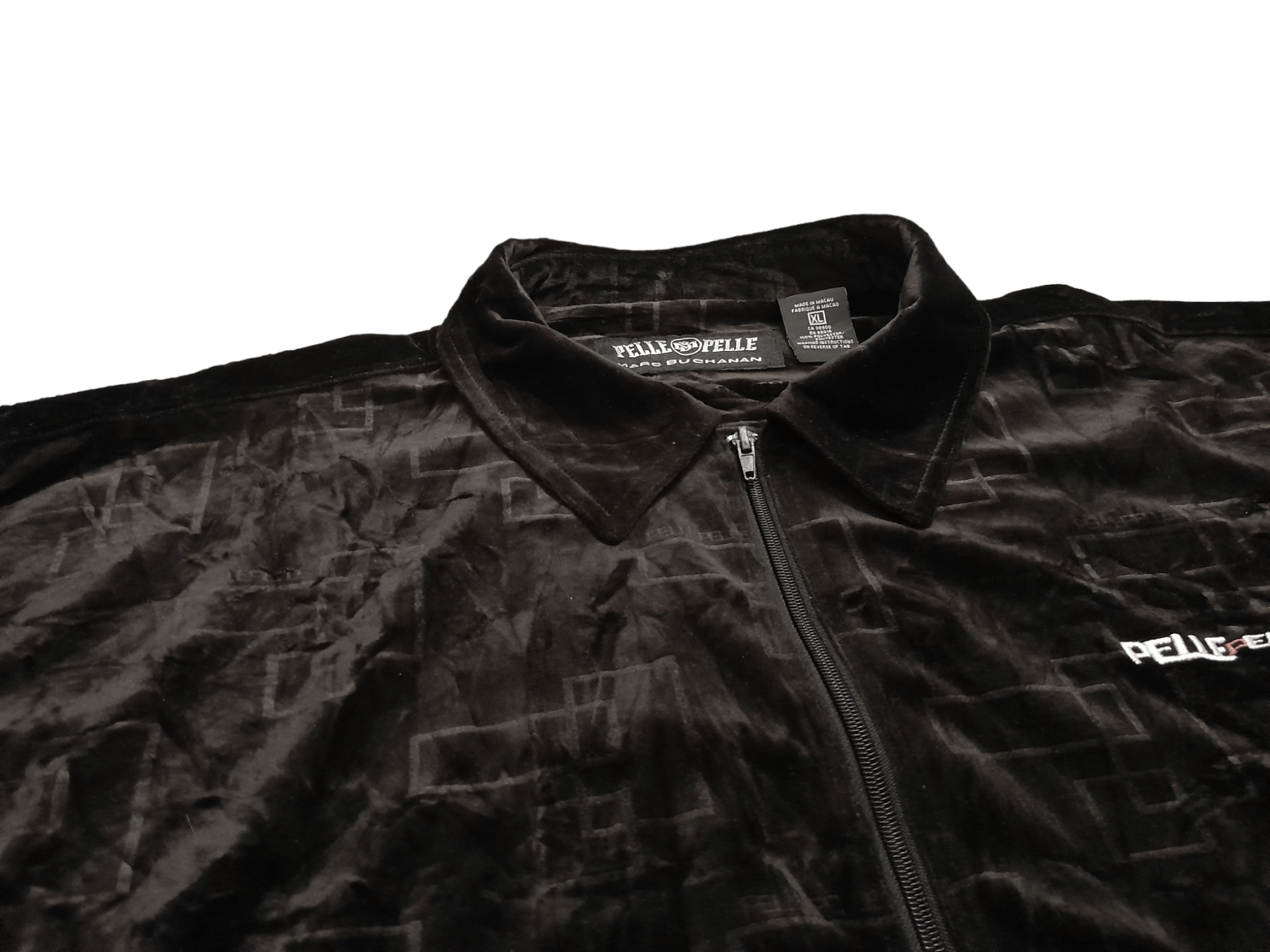 Pelle Pelle Monogram Marc Buchanan Oversized Jacket (E874)