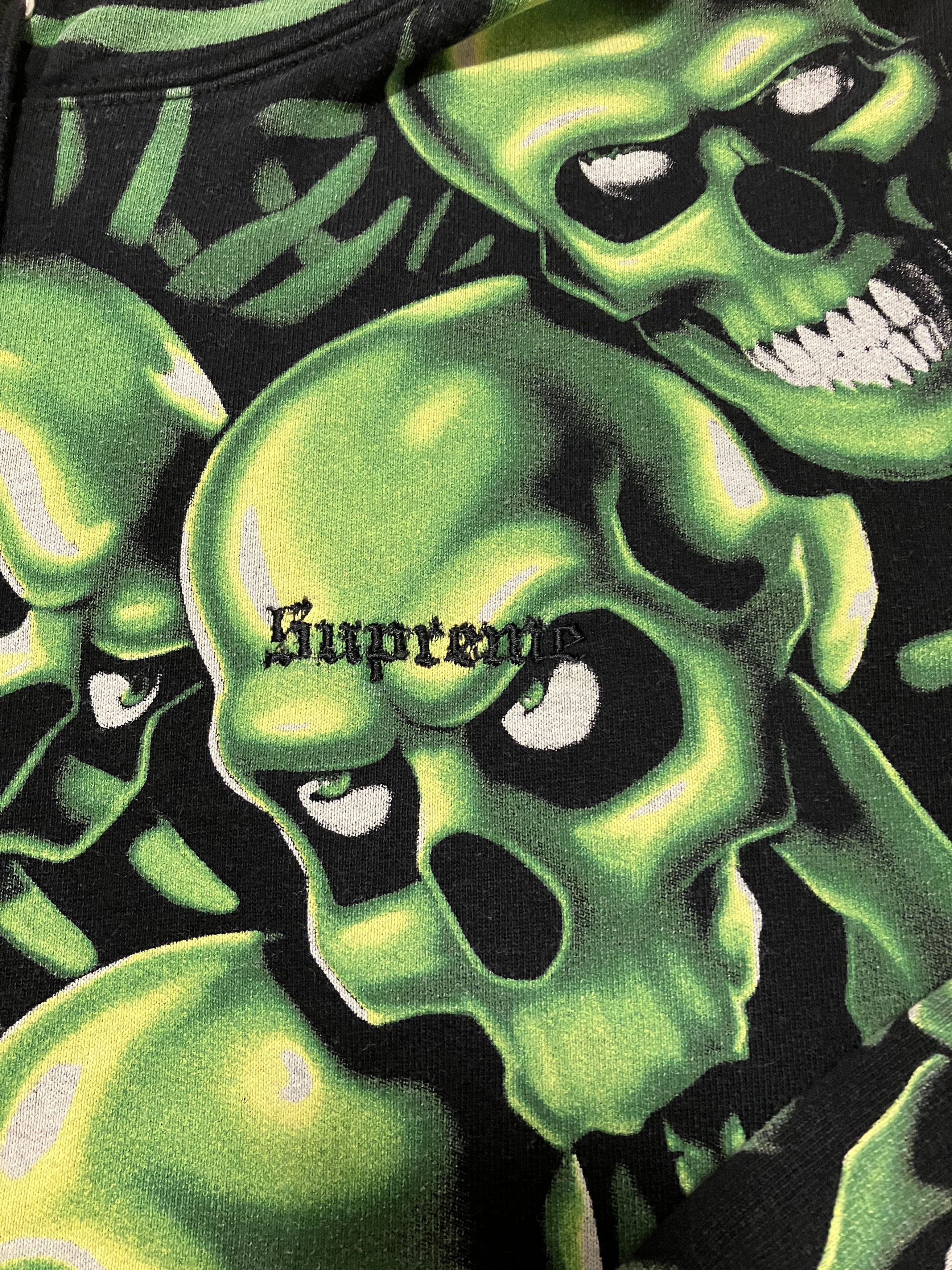 Supreme Supreme Skull Pile grow pullover Hoodie XL Size US XL / EU 56 / 4 - 9 Thumbnail