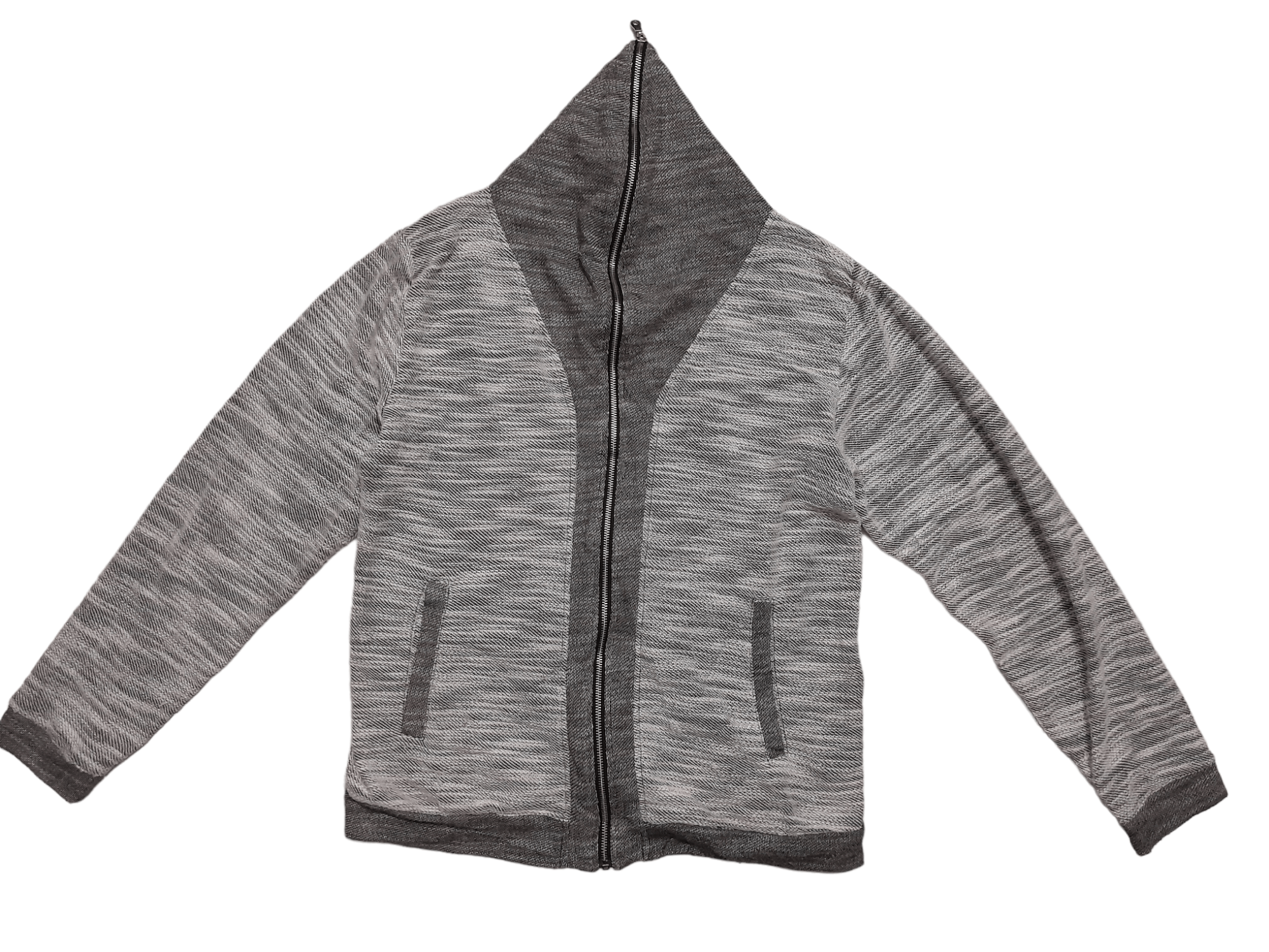 Japanese Brand Mind Game Japan Over-Zipper Hoodie (E875) Size US L / EU 52-54 / 3 - 1 Thumbnail
