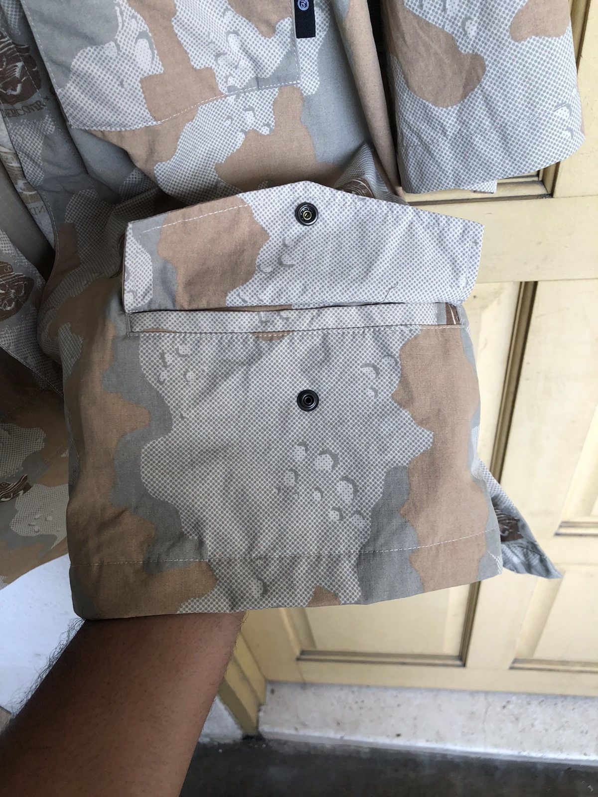 Jun Takahashi ❗️UNDERCOVER x GU Camo Military Oversized Button Up Shirt Size US S / EU 44-46 / 1 - 13 Thumbnail