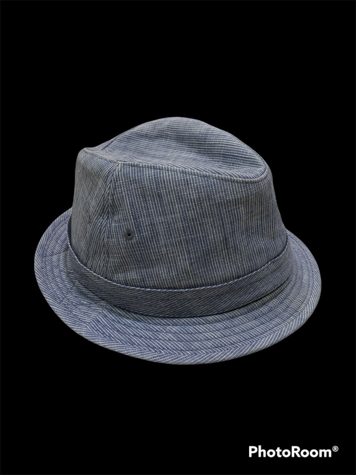 Japanese Brand 9*4 CHAMBRAY SELVEDGE DENIM HAT Size ONE SIZE - 2 Thumbnail