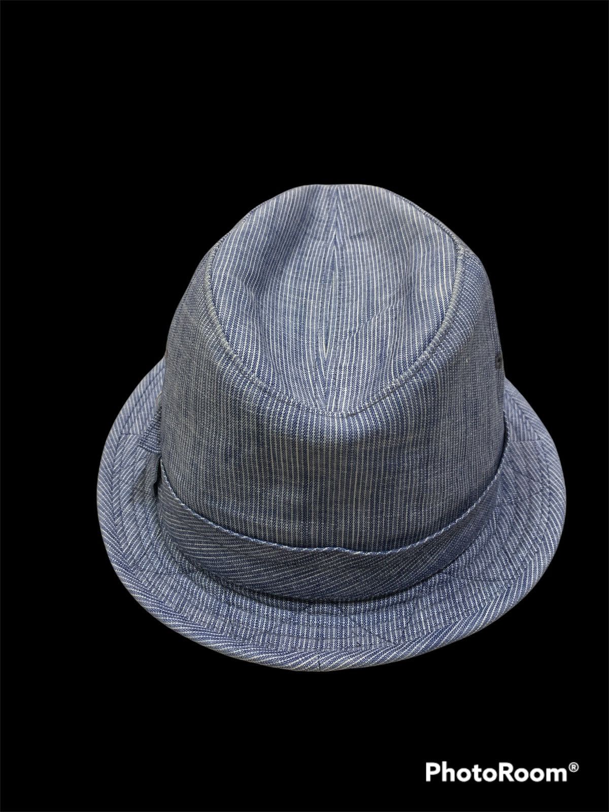 Japanese Brand 9*4 CHAMBRAY SELVEDGE DENIM HAT Size ONE SIZE - 3 Thumbnail