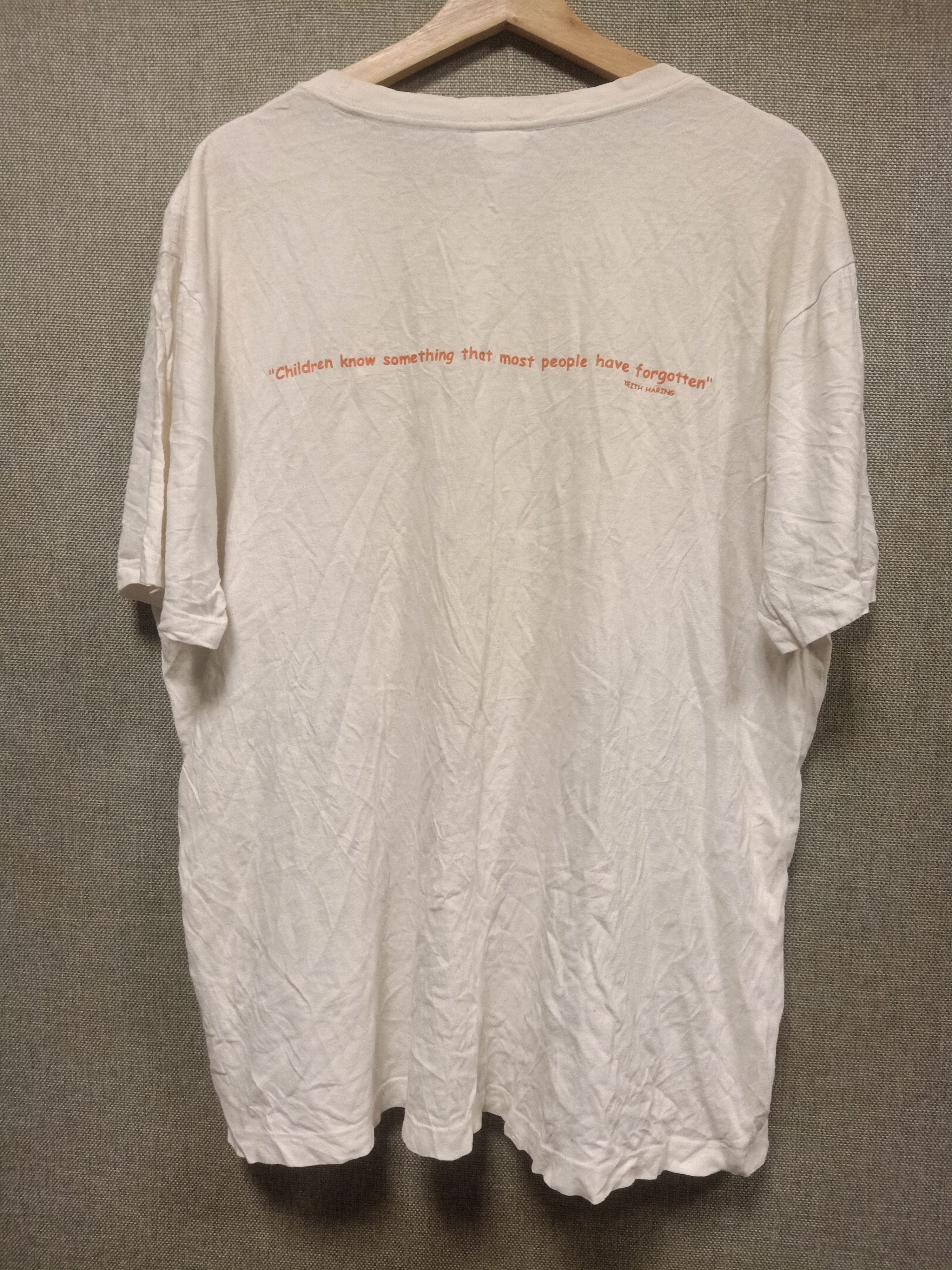 Keith Haring t shirt keith haring 88 very rare Size US XL / EU 56 / 4 - 2 Thumbnail