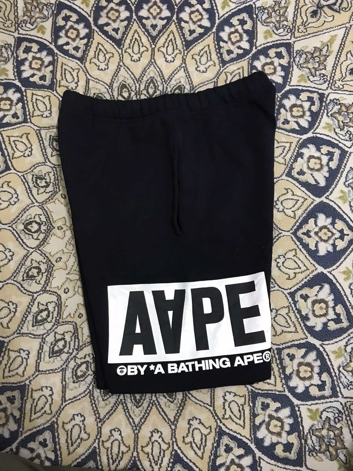 Aape Aape by A Bathing Ape Camo Sweat Shorts Size US 30 / EU 46 - 4 Thumbnail