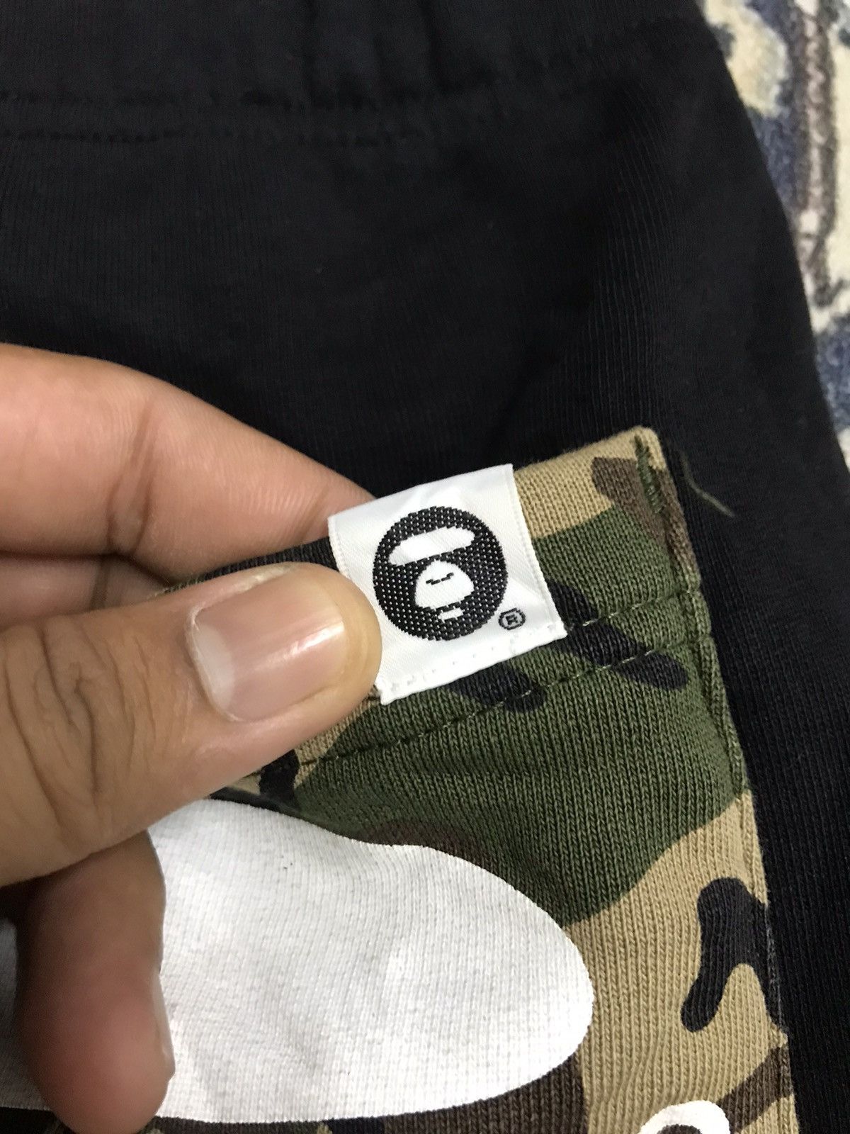 Aape Aape by A Bathing Ape Camo Sweat Shorts Size US 30 / EU 46 - 6 Thumbnail