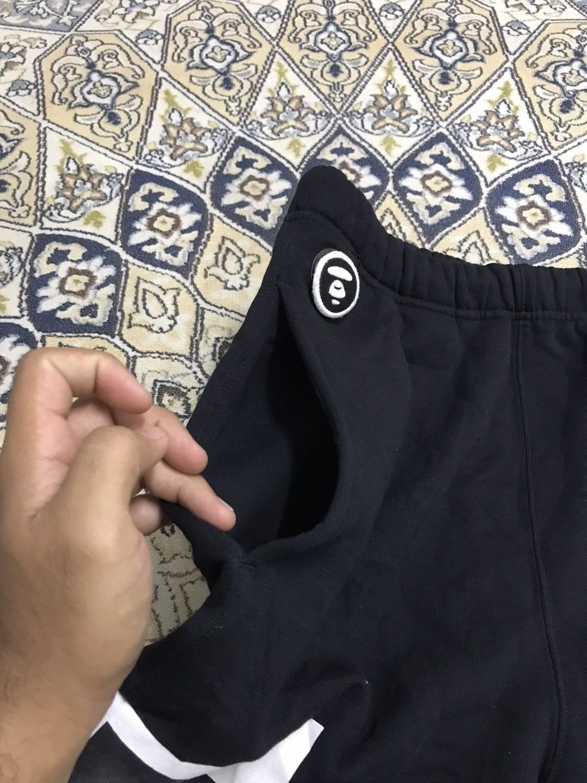 Aape Aape by A Bathing Ape Camo Sweat Shorts Size US 30 / EU 46 - 17 Thumbnail