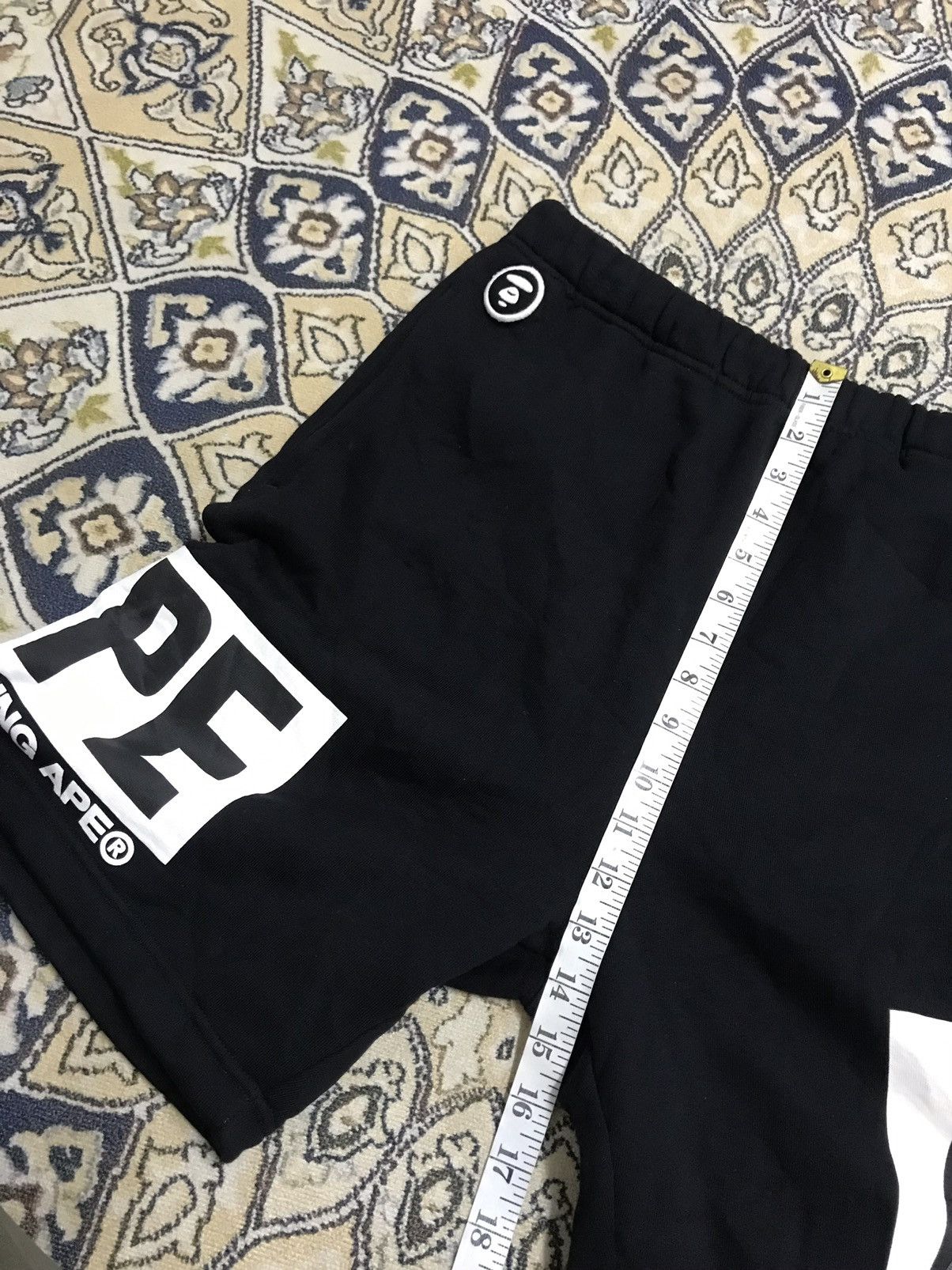Aape Aape by A Bathing Ape Camo Sweat Shorts Size US 30 / EU 46 - 22 Thumbnail