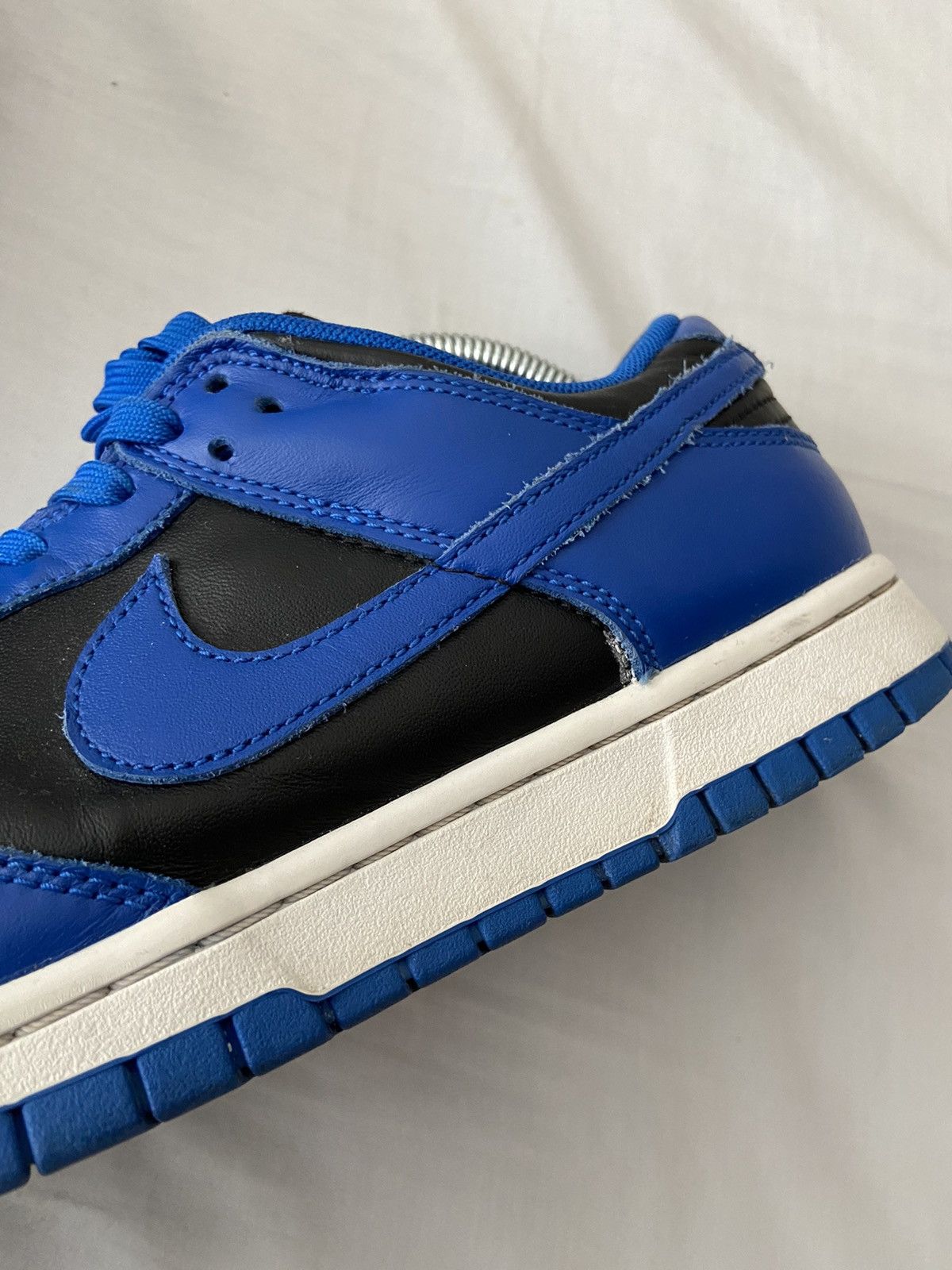 Nike Nike Dunk Low Retro Black Hyper Colbalt Sneakers Size US 8.5 / EU 41-42 - 3 Thumbnail