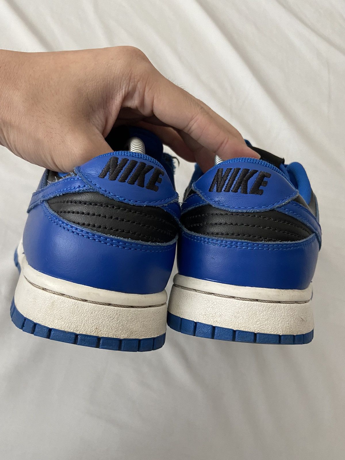 Nike Nike Dunk Low Retro Black Hyper Colbalt Sneakers Size US 8.5 / EU 41-42 - 5 Thumbnail