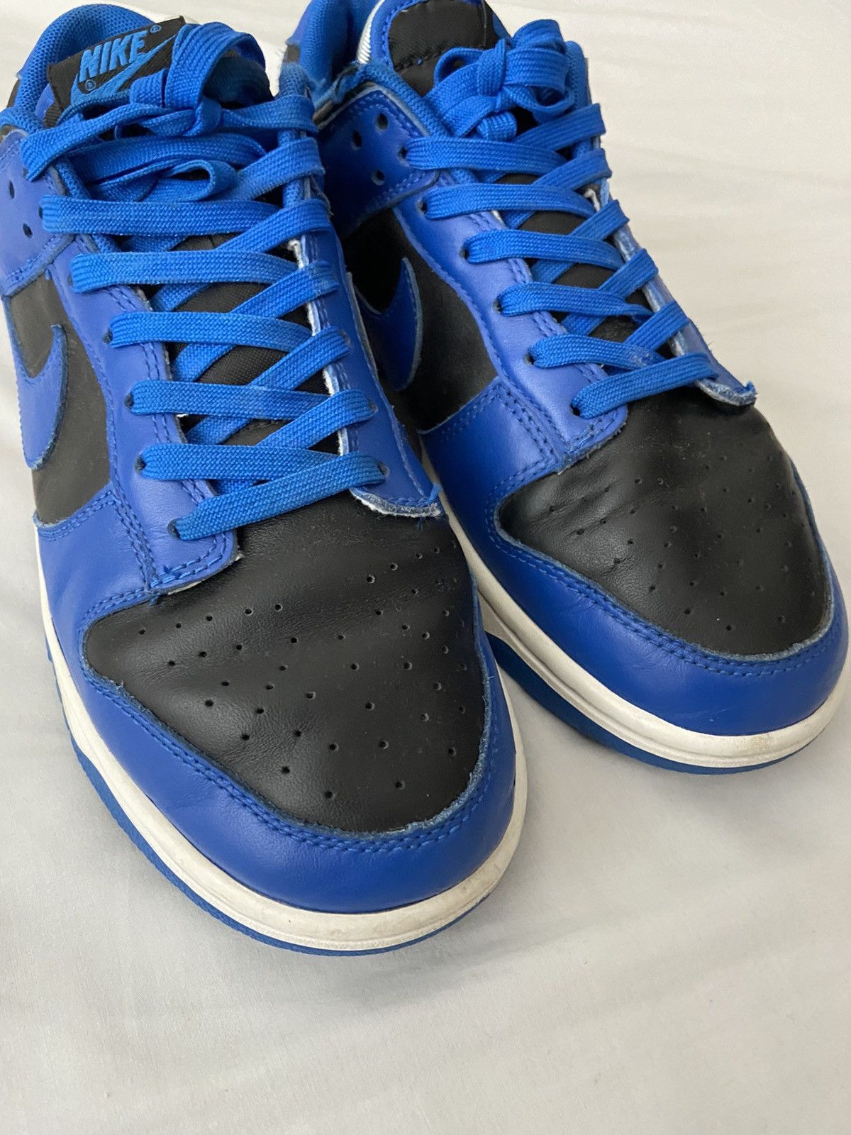 Nike Nike Dunk Low Retro Black Hyper Colbalt Sneakers Size US 8.5 / EU 41-42 - 2 Thumbnail