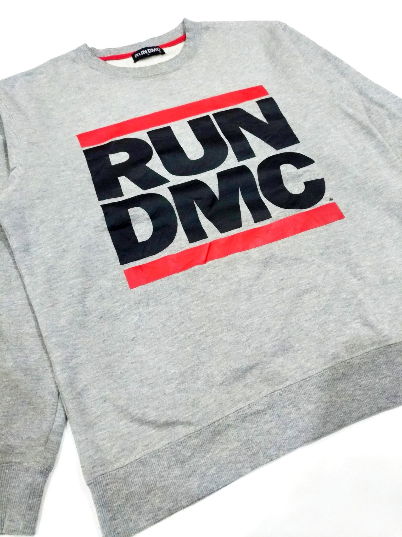 Band Tees × RUN DMC × Rap Tees RARE! RUN DMC BIG SPELL OUT SWEATSHIRT Size US S / EU 44-46 / 1 - 3 Thumbnail