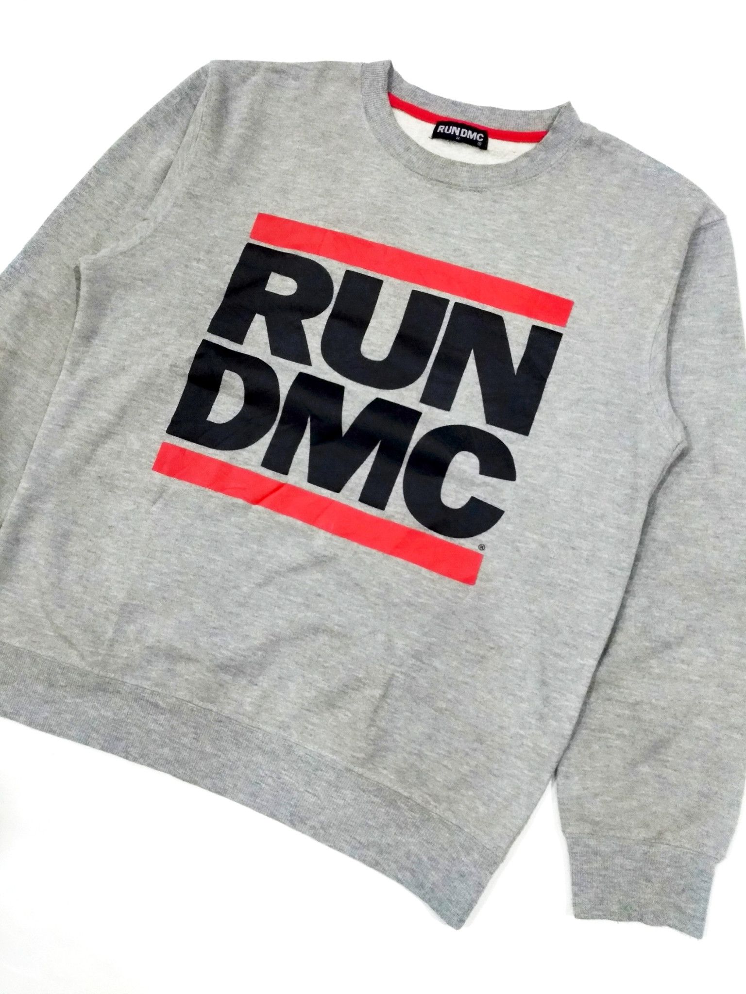 Band Tees × RUN DMC × Rap Tees RARE! RUN DMC BIG SPELL OUT SWEATSHIRT Size US S / EU 44-46 / 1 - 2 Thumbnail