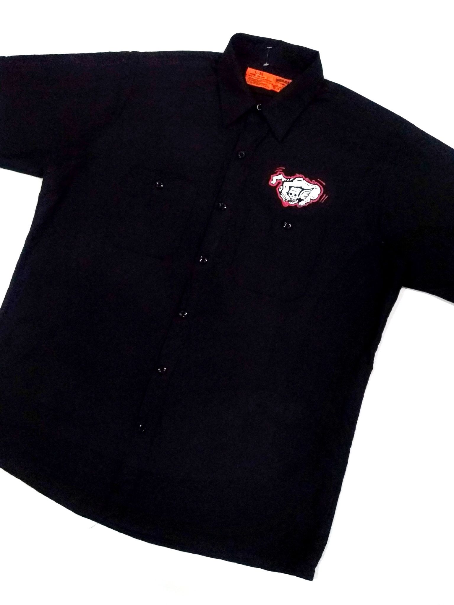 Other RARE! RED KAP HOTROD SKULLS ROCKABILLY WORKWEAR Size US XL / EU 56 / 4 - 6 Thumbnail