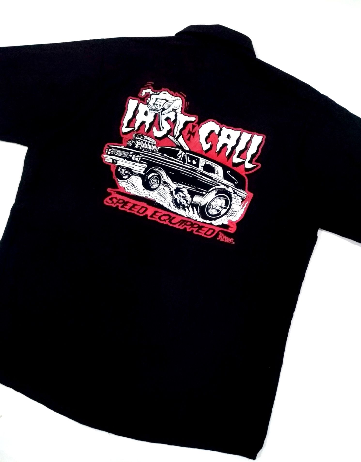 Other RARE! RED KAP HOTROD SKULLS ROCKABILLY WORKWEAR Size US XL / EU 56 / 4 - 4 Thumbnail