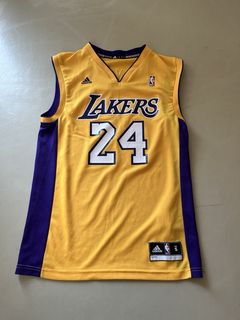 Youth Los Angeles Lakers Kobe Bryant adidas Gold Replica Home Jersey