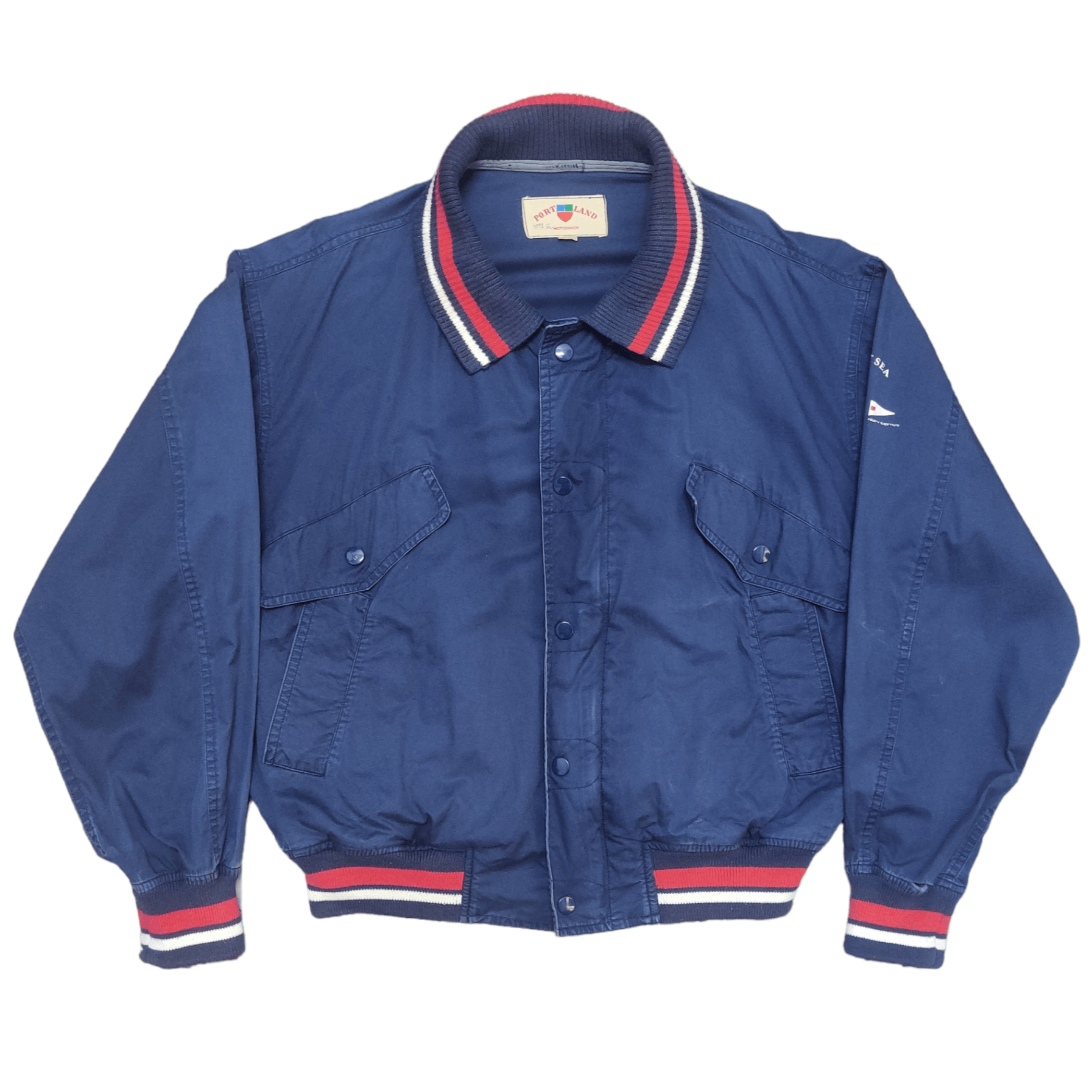 Japanese Brand Vintage Portland Motomachi Sport Bomber Jacket Size US S / EU 44-46 / 1 - 3 Thumbnail