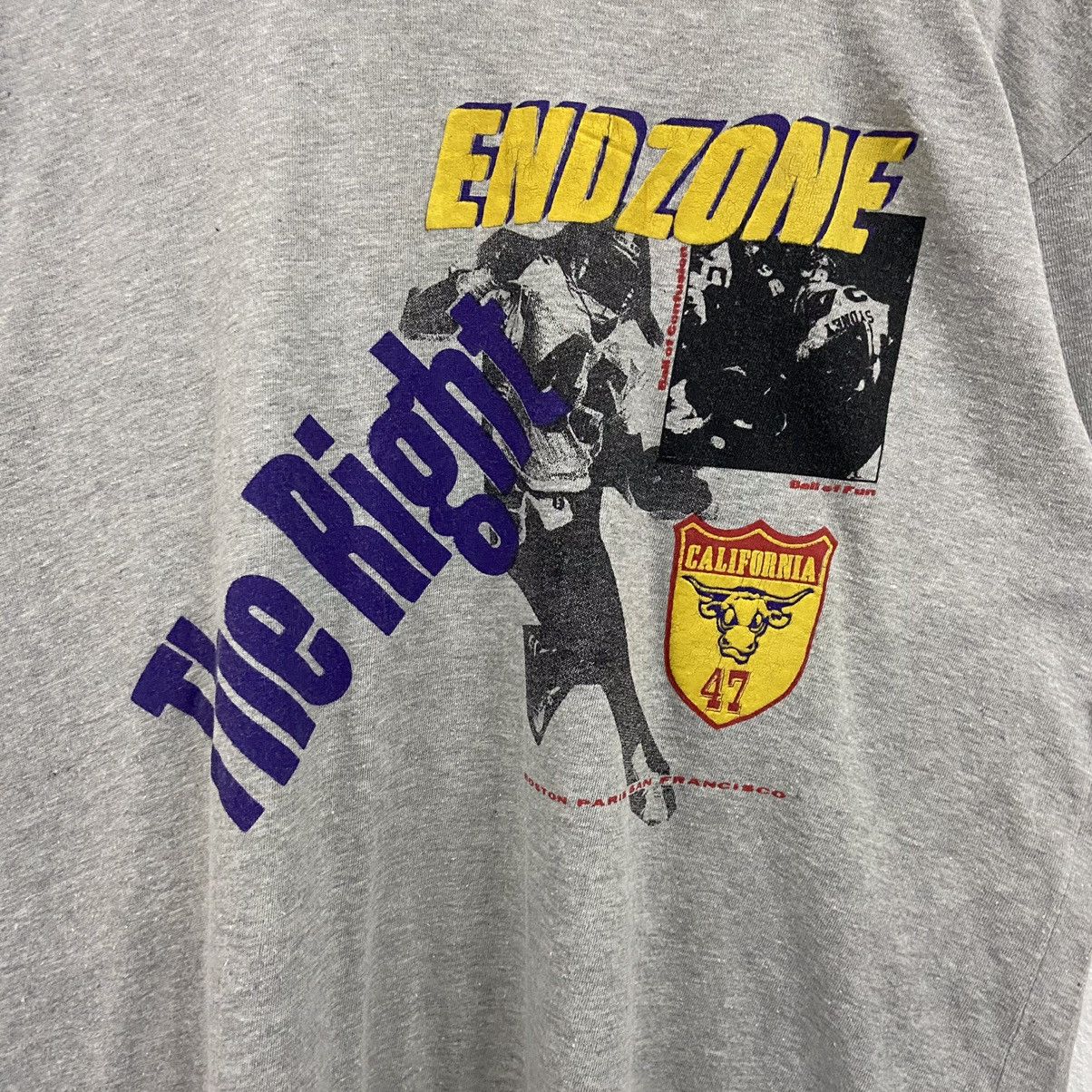 NFL × Vintage Rare Vintage NFL California 47 The Right End Zone Size US XL / EU 56 / 4 - 6 Thumbnail