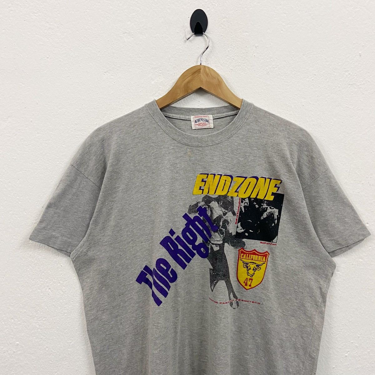 NFL × Vintage Rare Vintage NFL California 47 The Right End Zone Size US XL / EU 56 / 4 - 2 Thumbnail