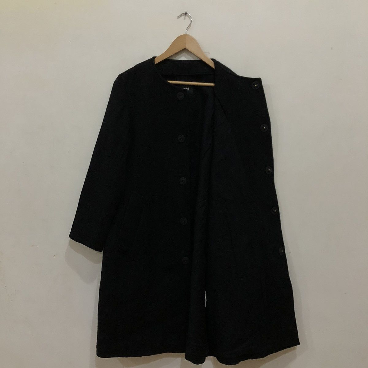 Issey Miyake Vintage Zucca Issey Miyake Rich Black Double Breast Size US M / EU 48-50 / 2 - 8 Thumbnail