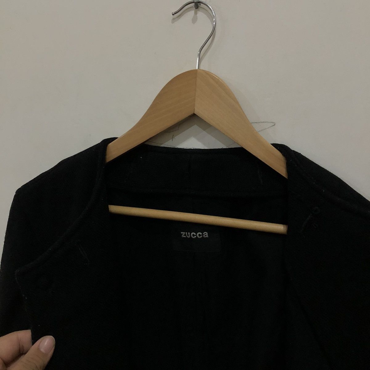 Issey Miyake Vintage Zucca Issey Miyake Rich Black Double Breast Size US M / EU 48-50 / 2 - 10 Thumbnail