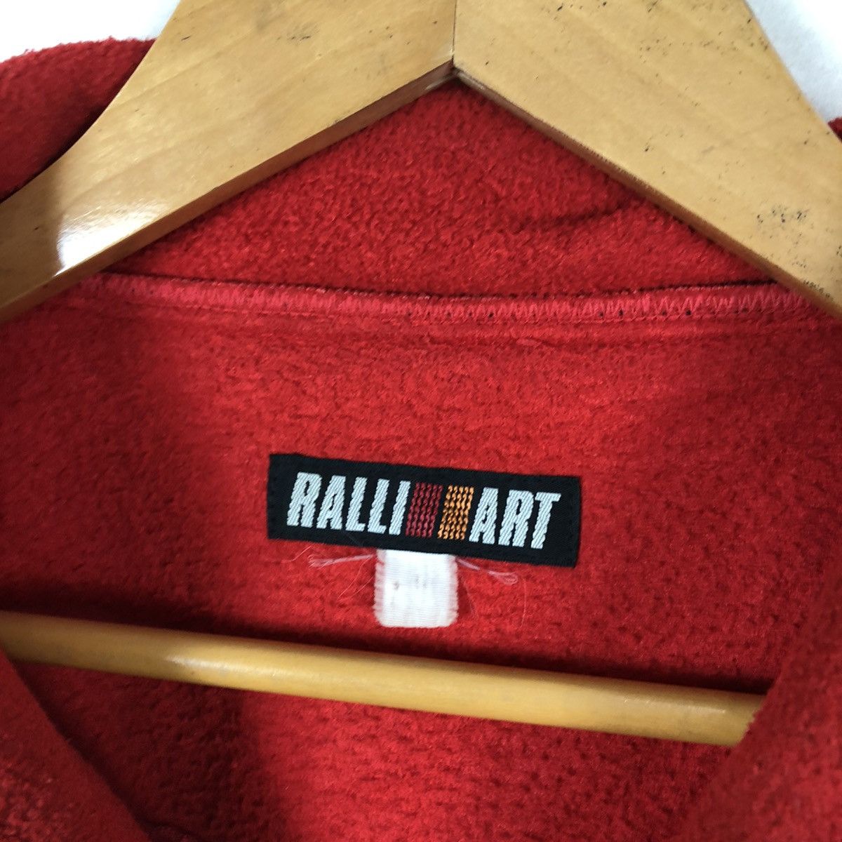 Japanese Brand RARE FLEECE JACKET RALLI ART MITSUBISHI MOTORS Size US M / EU 48-50 / 2 - 6 Thumbnail