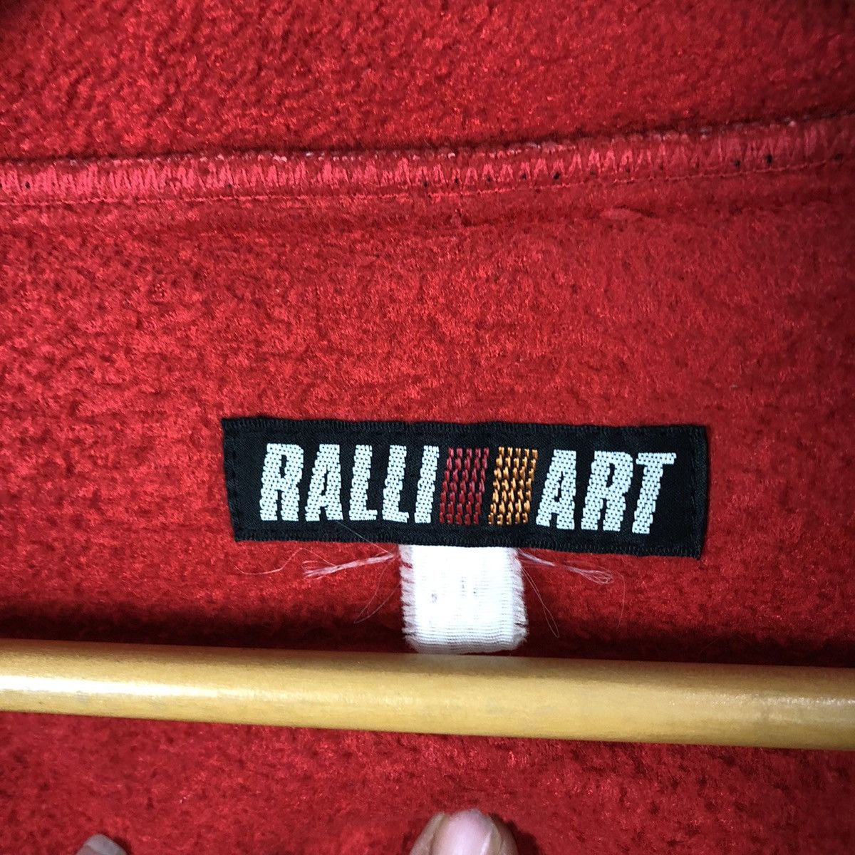 Japanese Brand RARE FLEECE JACKET RALLI ART MITSUBISHI MOTORS Size US M / EU 48-50 / 2 - 12 Thumbnail