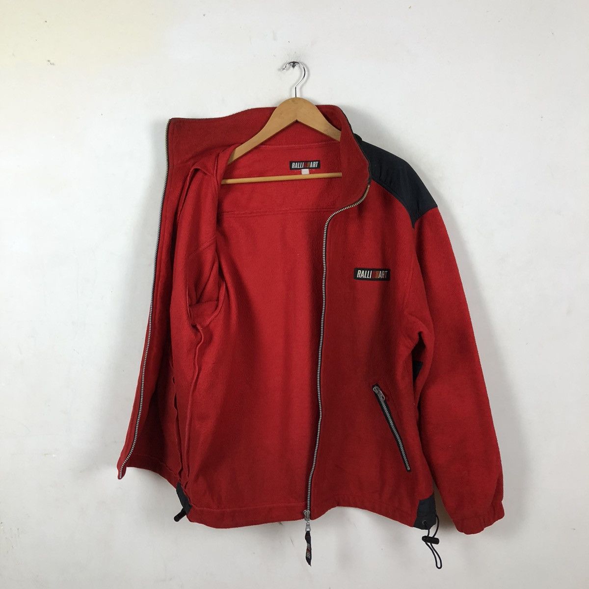 Japanese Brand RARE FLEECE JACKET RALLI ART MITSUBISHI MOTORS Size US M / EU 48-50 / 2 - 10 Thumbnail