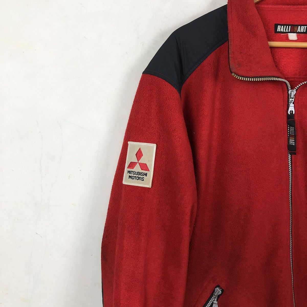 Japanese Brand RARE FLEECE JACKET RALLI ART MITSUBISHI MOTORS Size US M / EU 48-50 / 2 - 4 Thumbnail