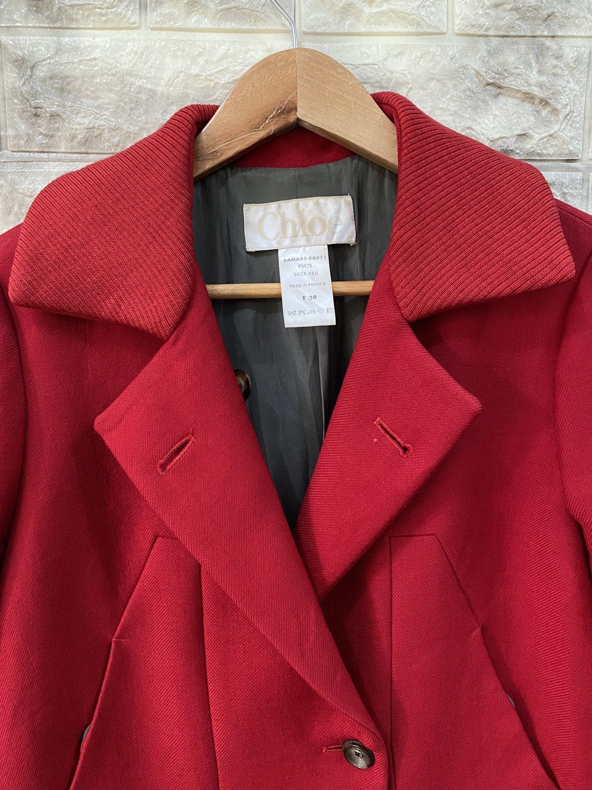 Chloe CHLOE SOCK RED JACKET Size S / US 4 / IT 40 - 8 Thumbnail
