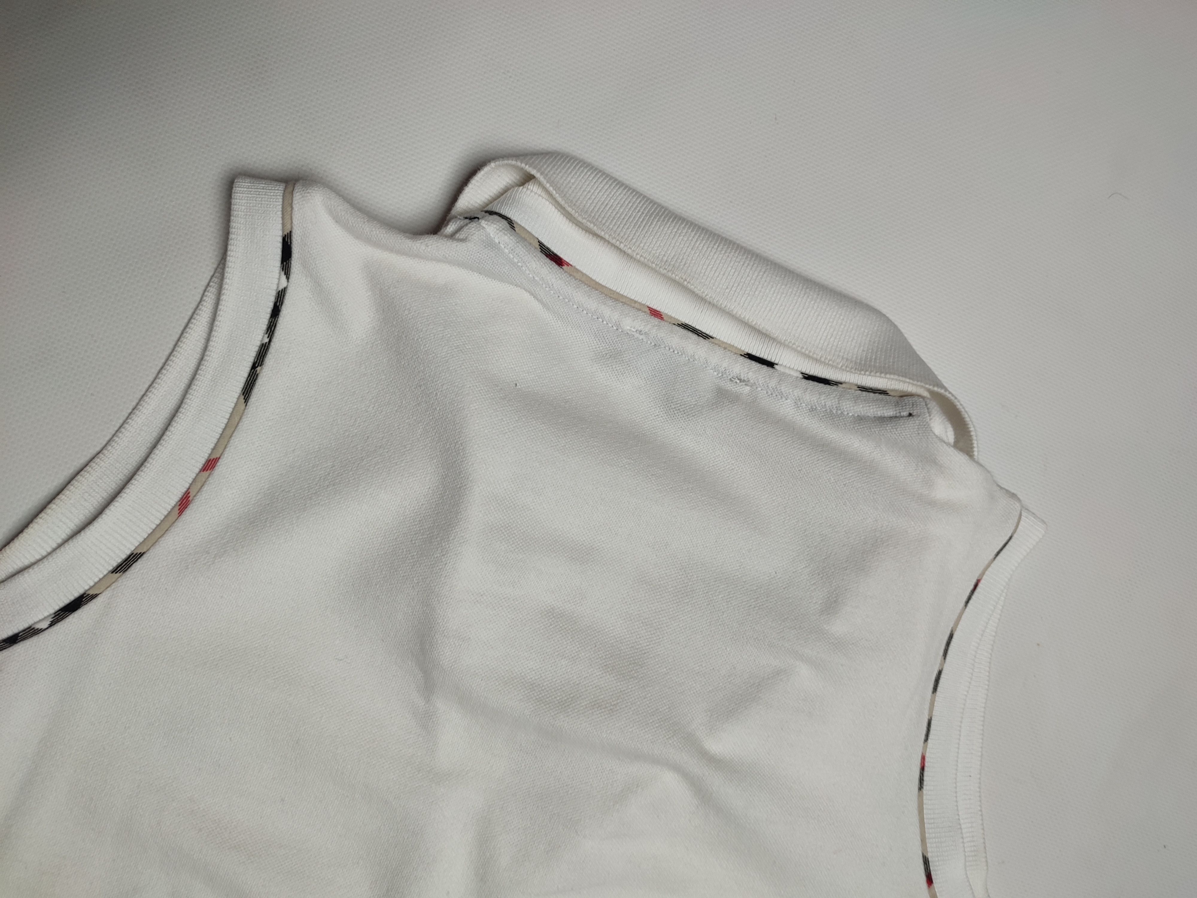 Burberry Burberry London wmns White Tank top Size ONE SIZE - 5 Thumbnail
