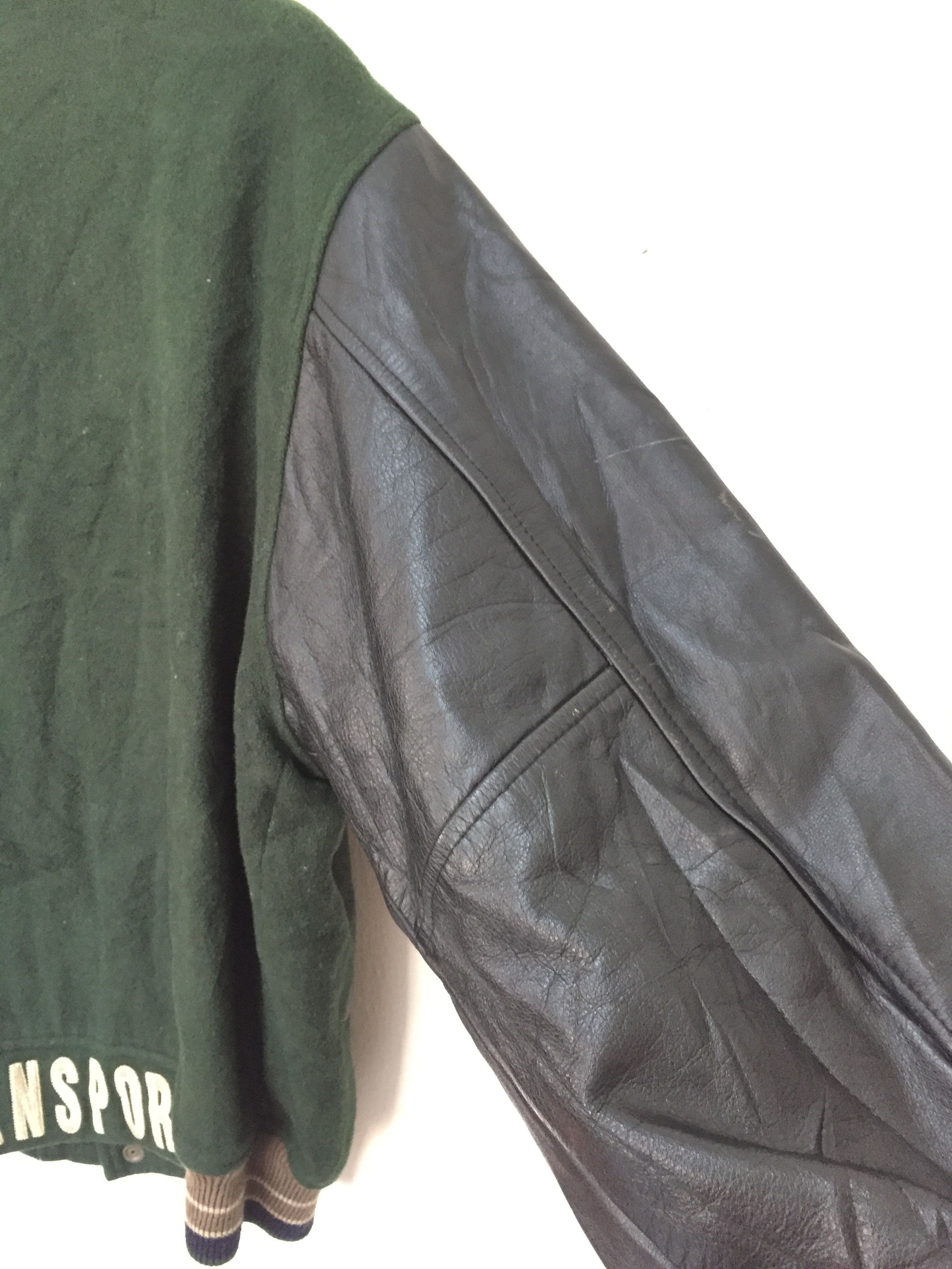 Japanese Brand 90's VAN SPORT Varsity leather jacket Size US M / EU 48-50 / 2 - 7 Thumbnail