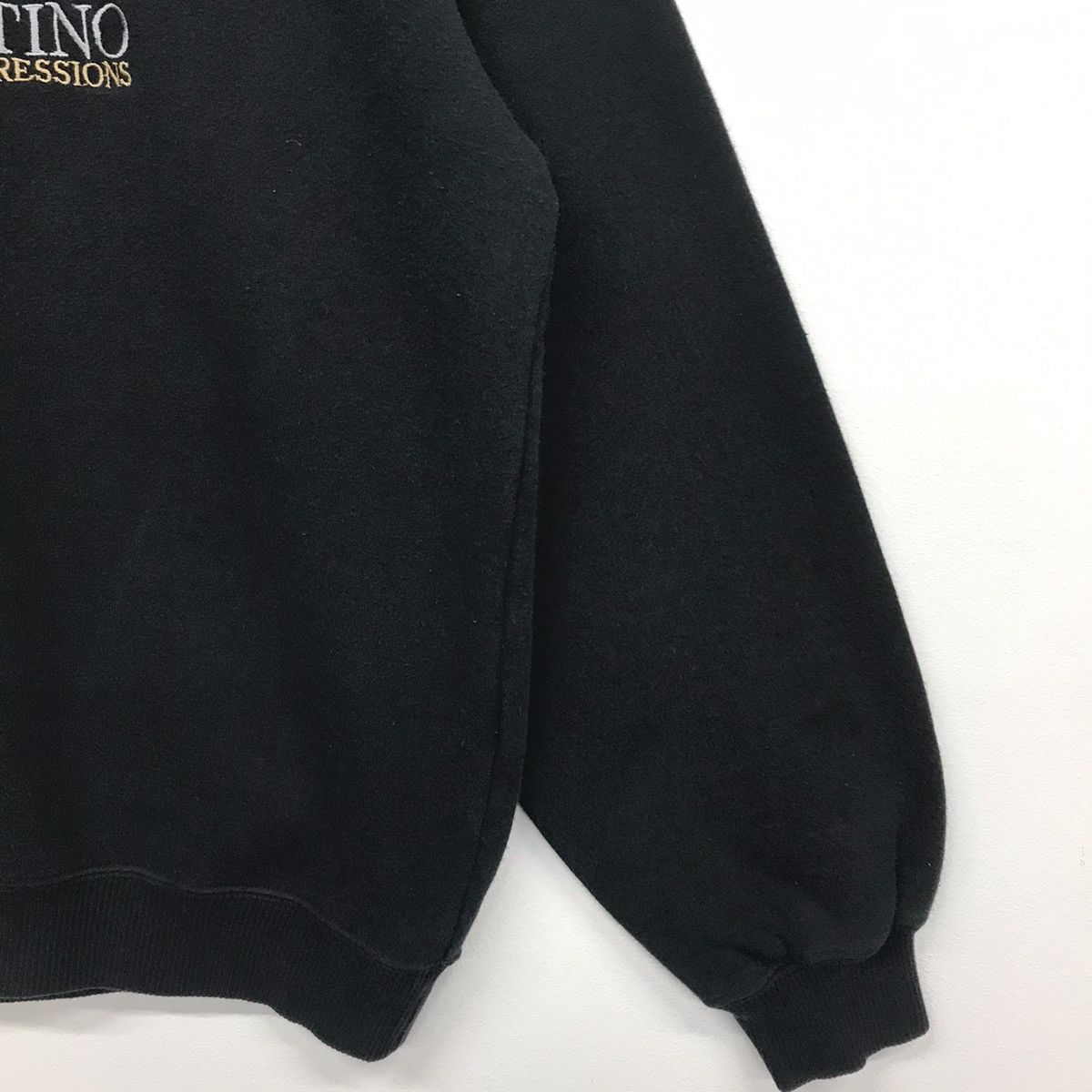 Designer × Giovanni Valentino × Vintage Rare!! Vintage Gianni Valentino Spellout Logo Sweatshirt Size US M / EU 48-50 / 2 - 5 Thumbnail