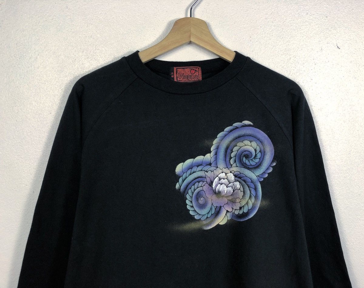 Japanese Brand Rare Wappa Japan Buddha Big Print Tee Size US L / EU 52-54 / 3 - 3 Thumbnail