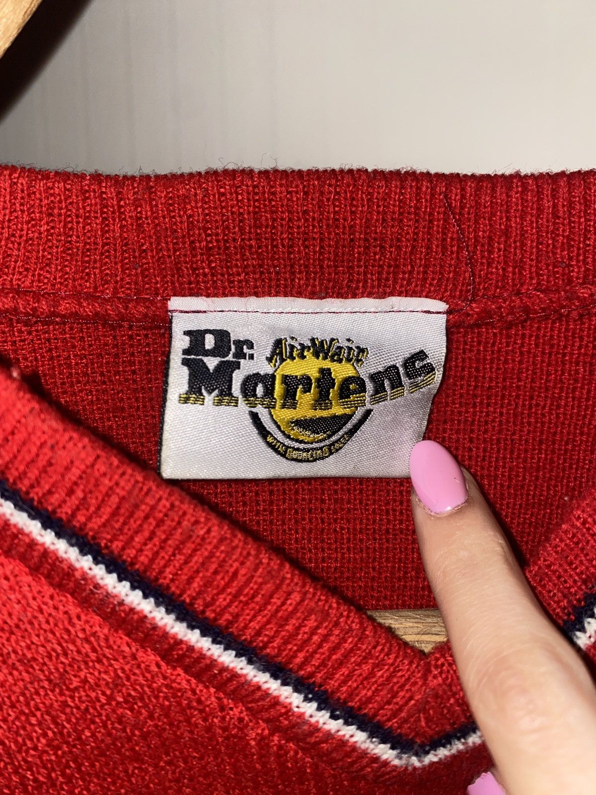 Dr. Martens Rare Vintage 1990s Jumper Dr Martens. Made in UK Size US L / EU 52-54 / 3 - 2 Thumbnail