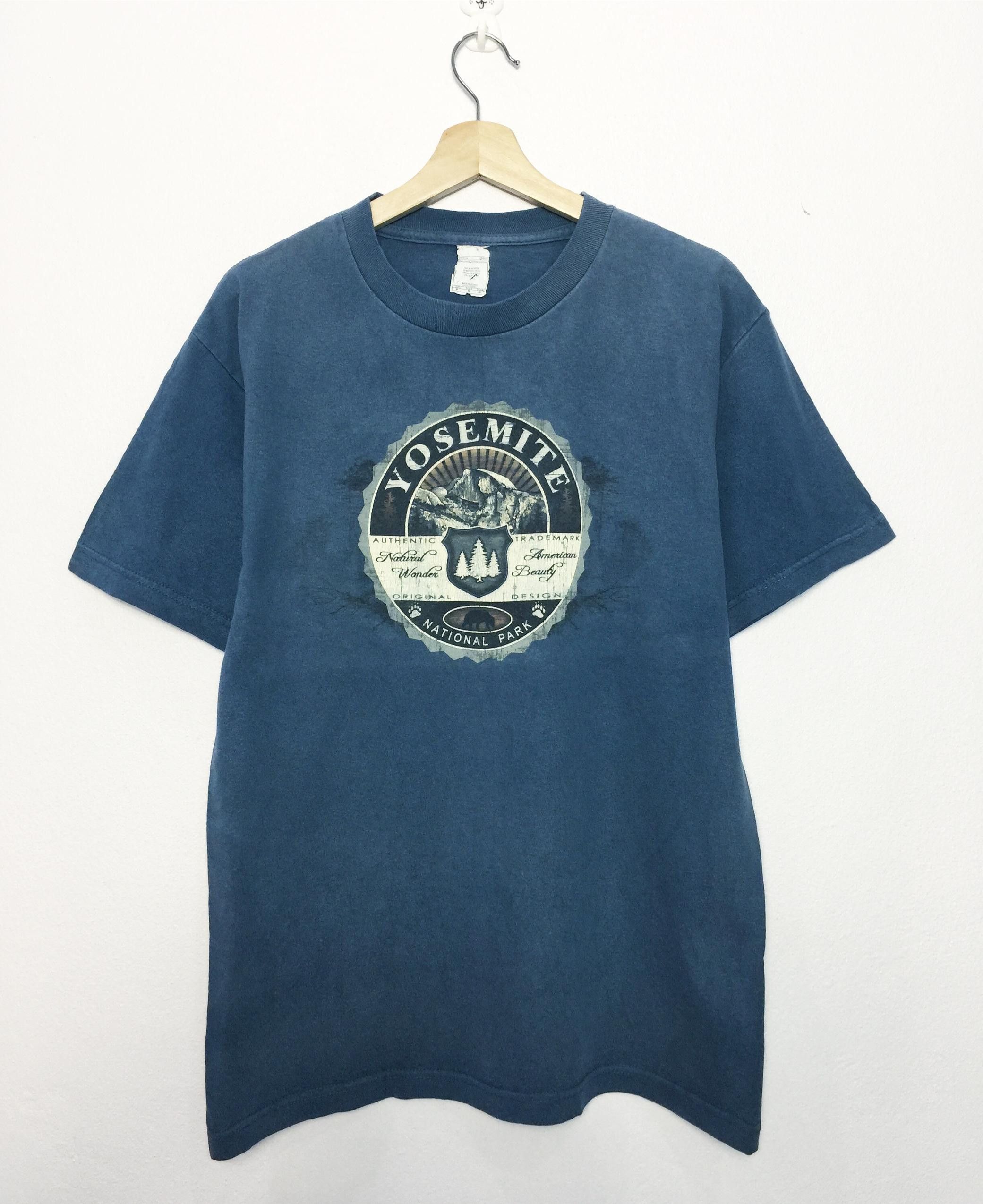 image of Vintage Yosemite Tees in Dark Blue, Men's (Size Medium)