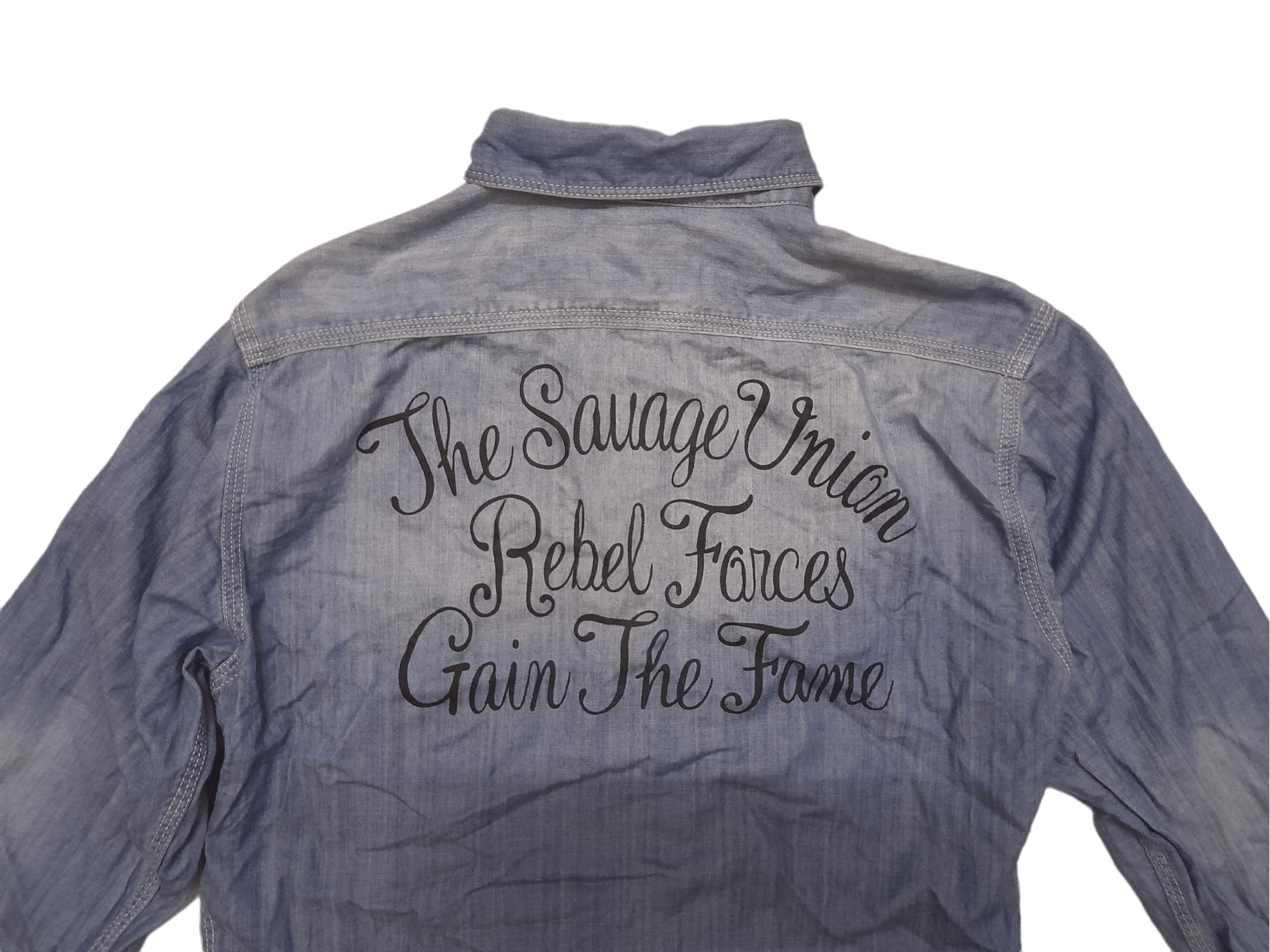 Japanese Brand Stooge & Co Savage Union Made Shirt Buffalo (E270) Size US S / EU 44-46 / 1 - 2 Thumbnail
