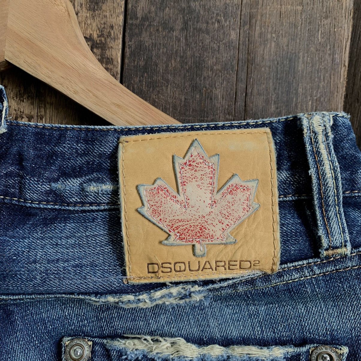 Dsquared2 Vintage Dsquared2 Distressed Denim Jeans Size 30" / US 8 / IT 44 - 12 Thumbnail