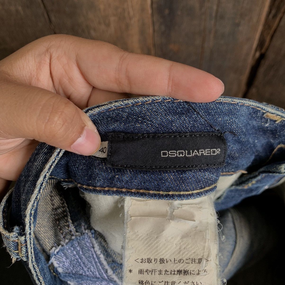 Dsquared2 Vintage Dsquared2 Distressed Denim Jeans Size 30" / US 8 / IT 44 - 14 Thumbnail