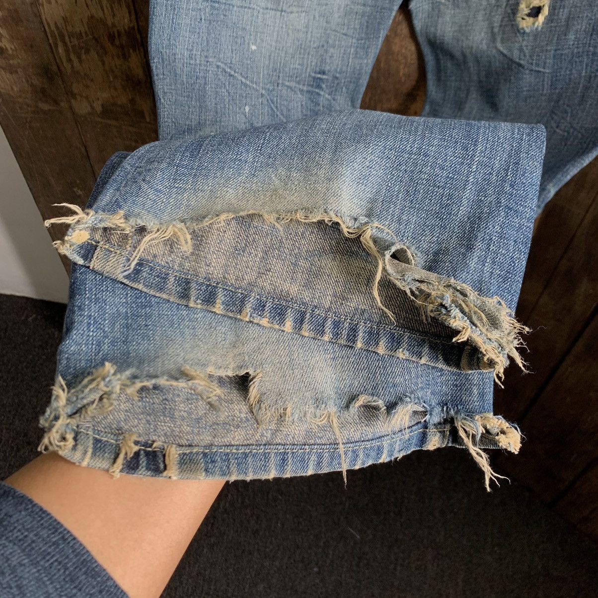 Dsquared2 Vintage Dsquared2 Distressed Denim Jeans Size 30" / US 8 / IT 44 - 13 Thumbnail