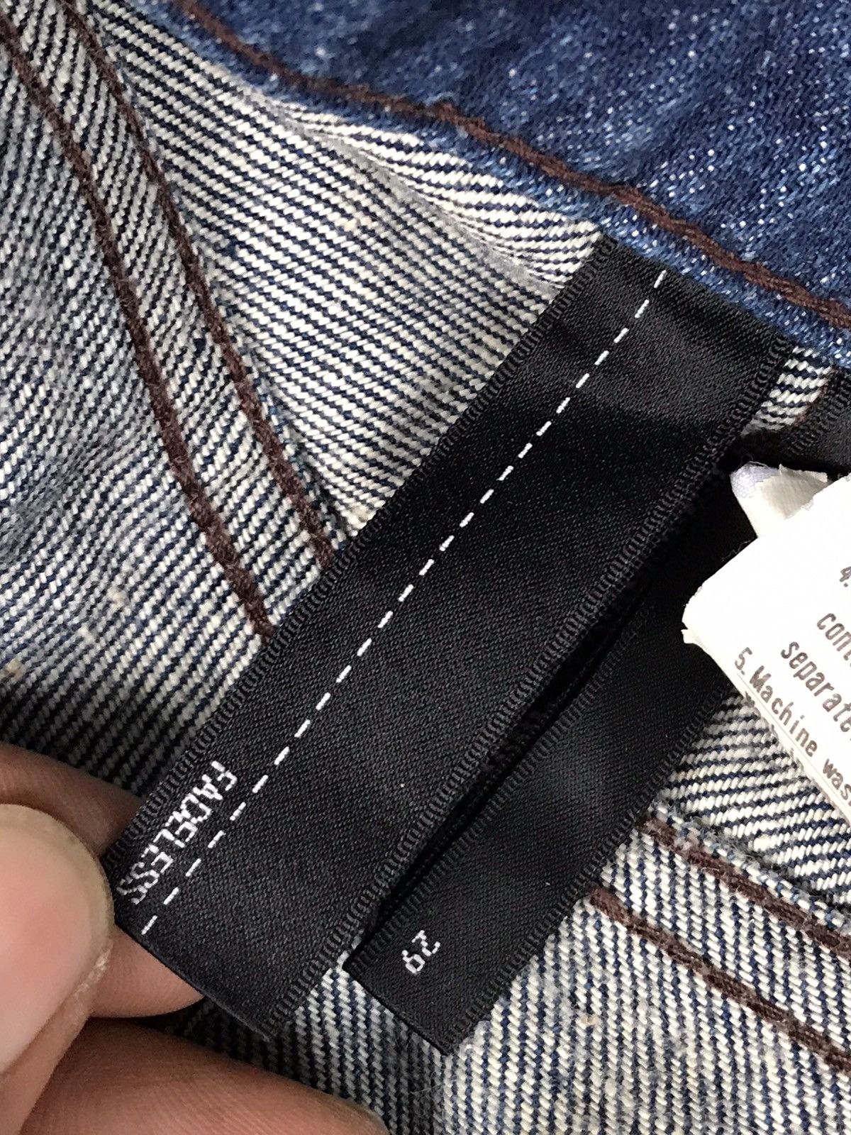 American Rag Made In Japan Fadeless X American Rag Cie Slim Fits Jeans Size US 32 / EU 48 - 10 Thumbnail
