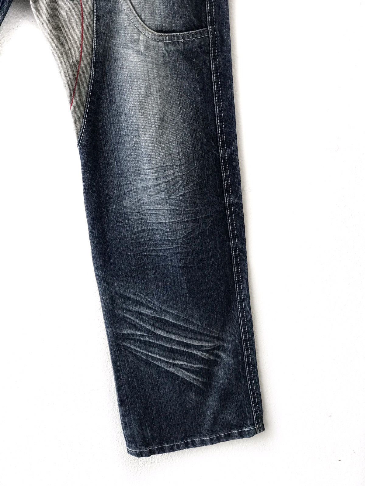 Japanese Brand Japanese Brand World Patch Work Jeans Size US 30 / EU 46 - 3 Thumbnail