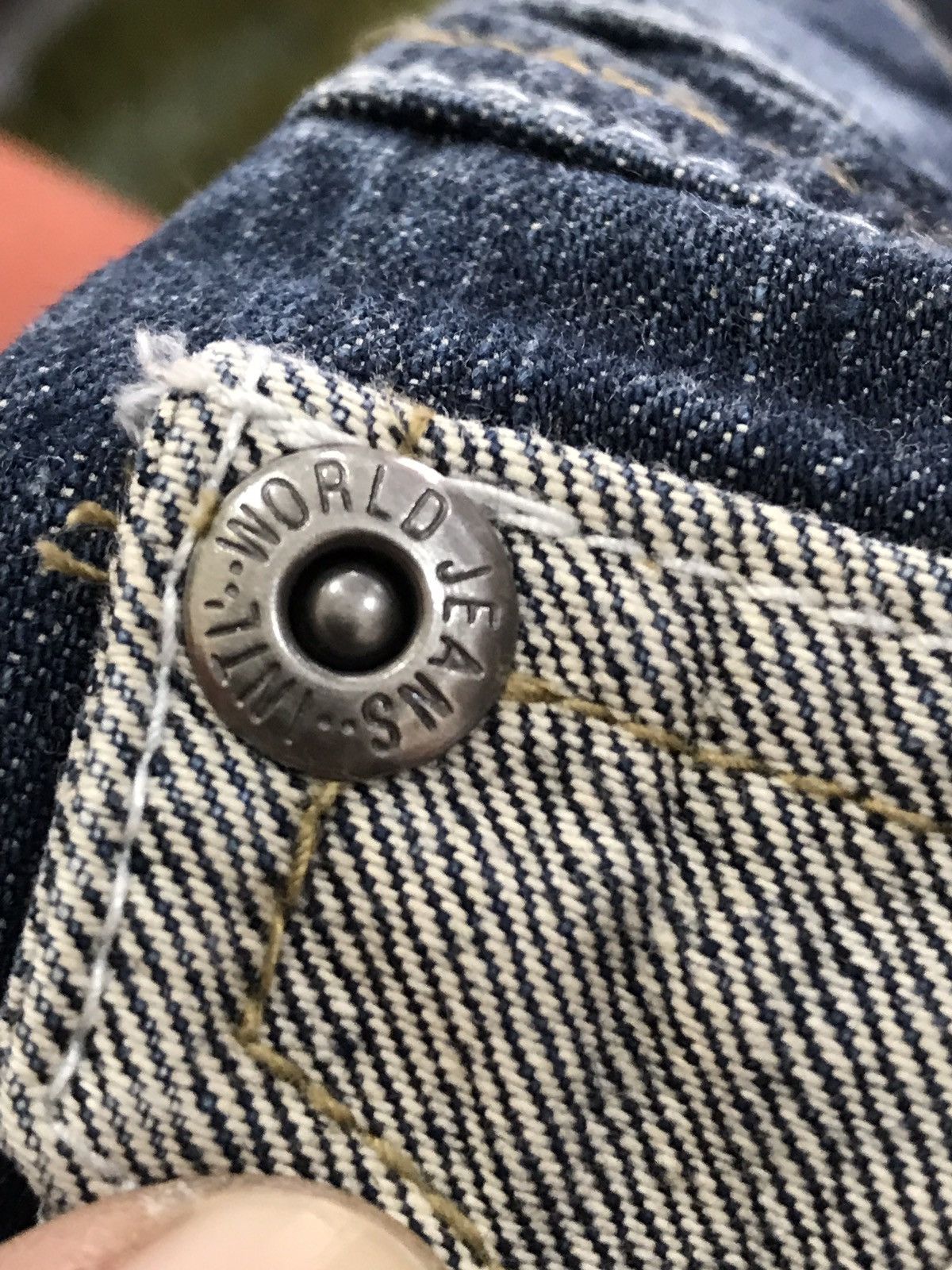 Japanese Brand Japanese Brand World Patch Work Jeans Size US 30 / EU 46 - 12 Thumbnail