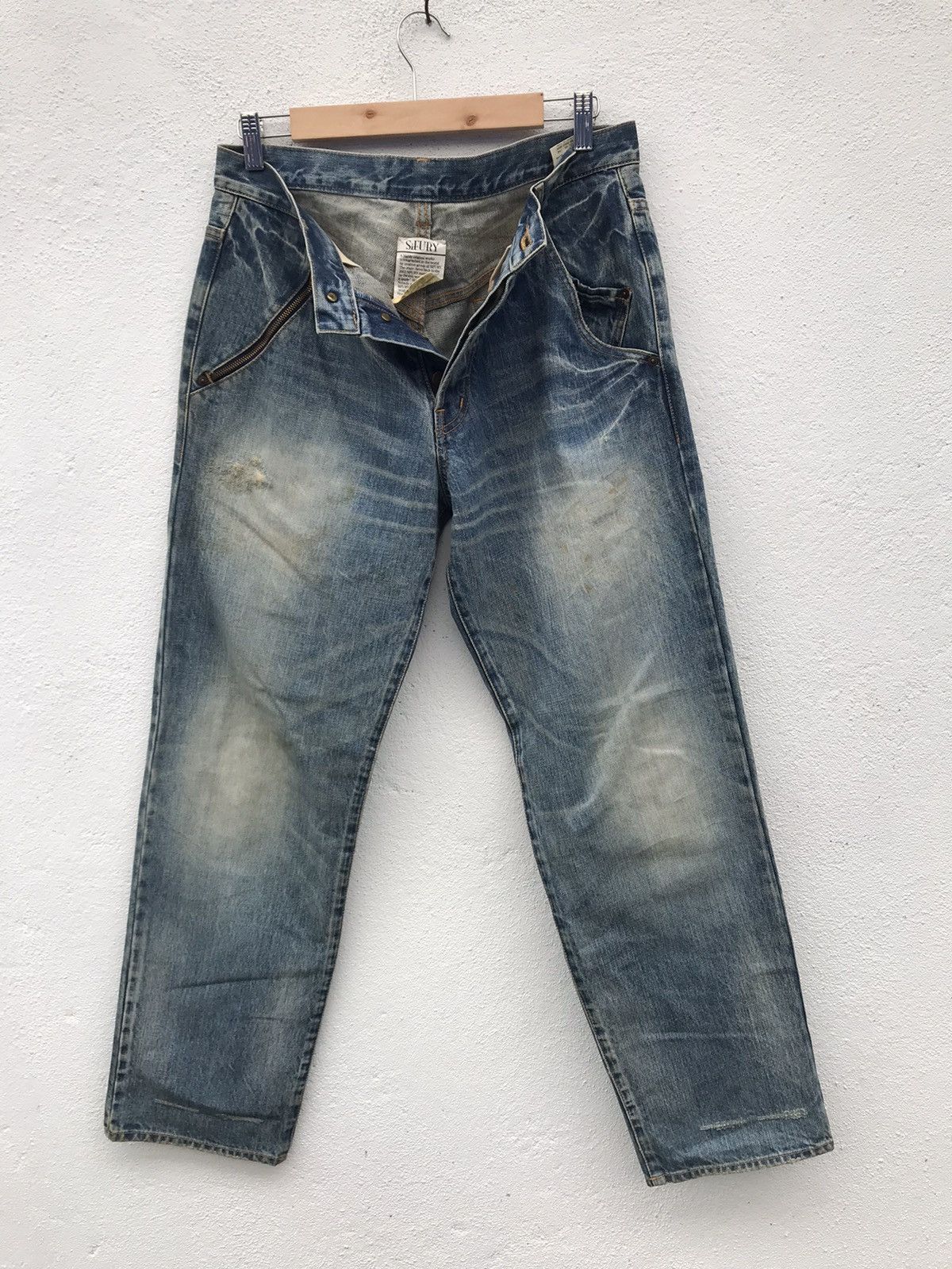 Japanese Brand × Sifury Made in Japan SiFURY Distressed Denim Jeans Size US 32 / EU 48 - 7 Thumbnail